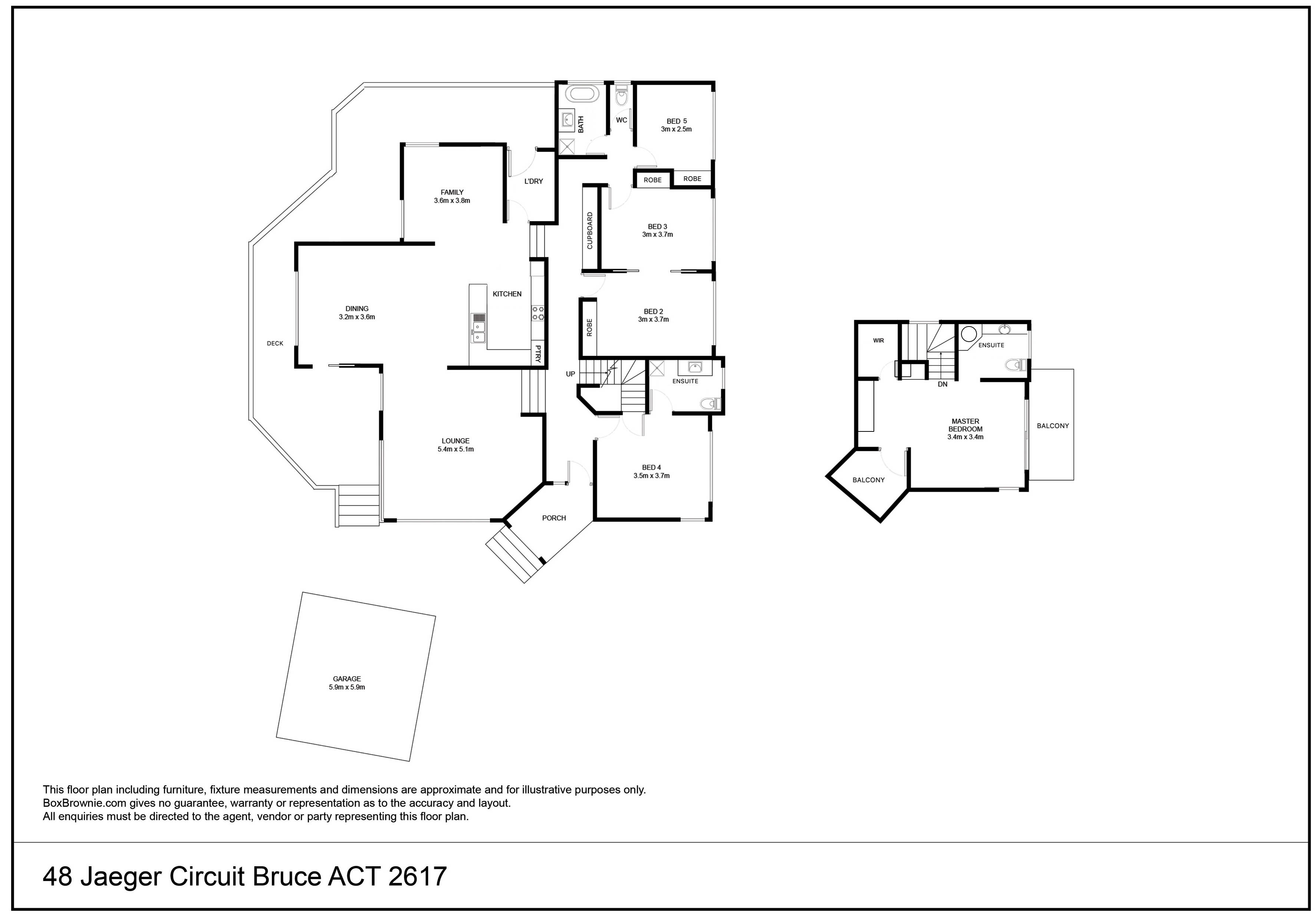 5-bedroom house at 48 Jaeger Circuit, Bruce, ACT 2617, Unincorporated Act, Australian Capital Territory