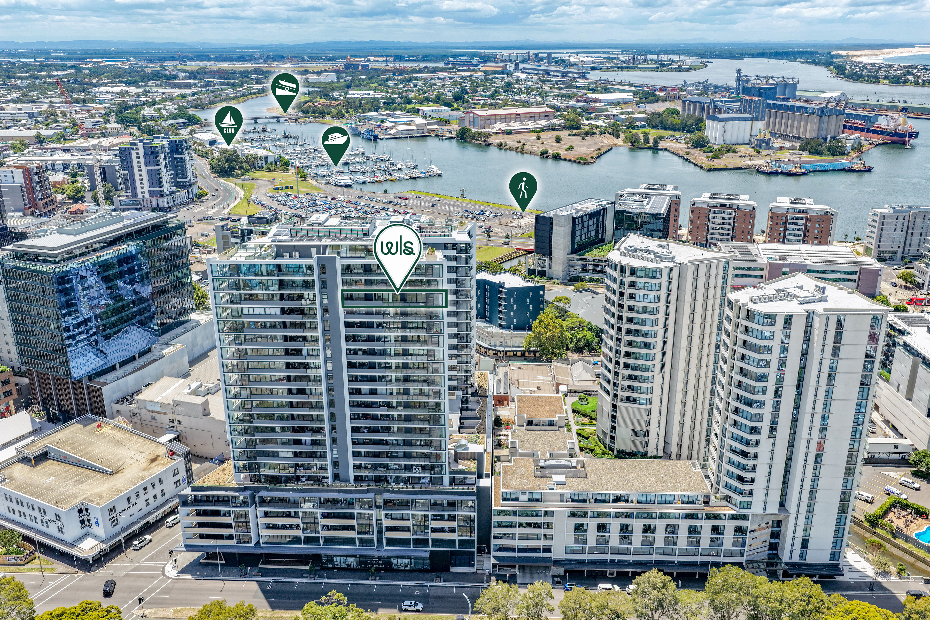 3-bedroom unit at 1906/15 National Park Street, Newcastle West, NSW 2302, Newcastle, New South Wales
