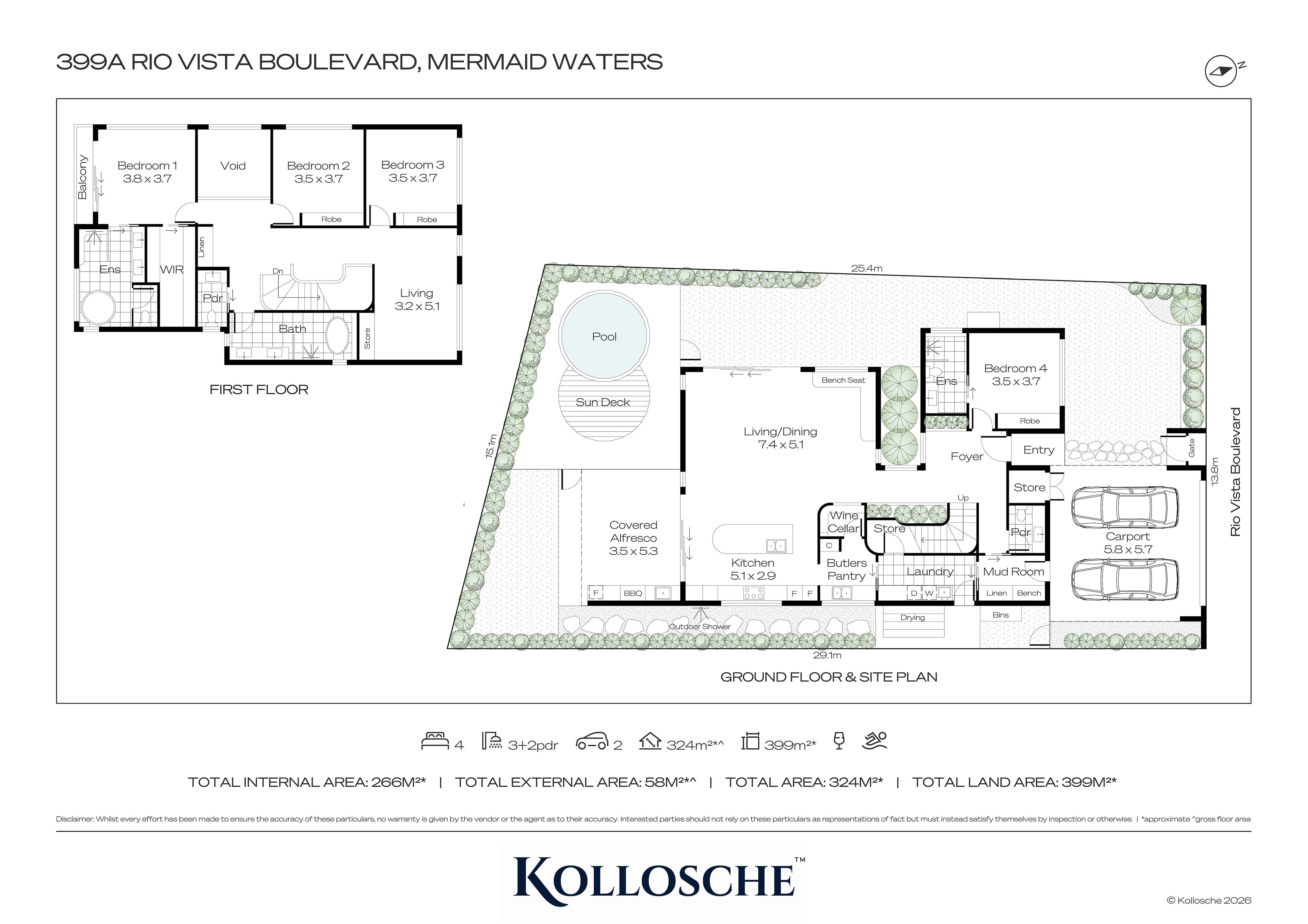 4-bedroom house at 399 Rio Vista Boulevard, Mermaid Waters, Qld, 4218, Gold Coast, Queensland