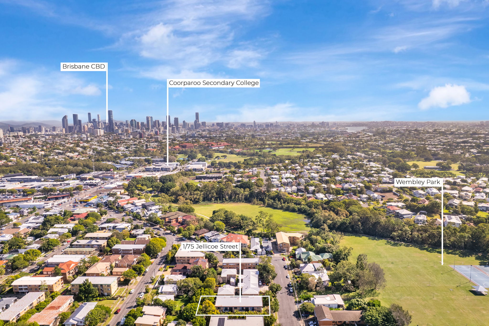 2-bedroom unit at 1/75 Jellicoe Street, Coorparoo, QLD 4151, Brisbane, Queensland
