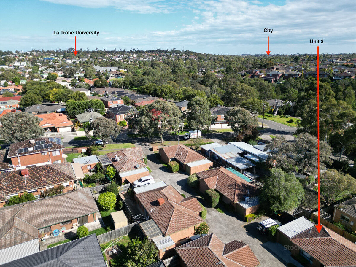 2-bedroom unit at 3 66 GREENHILLS ROAD, BUNDOORA VIC 3083, Whittlesea, Victoria