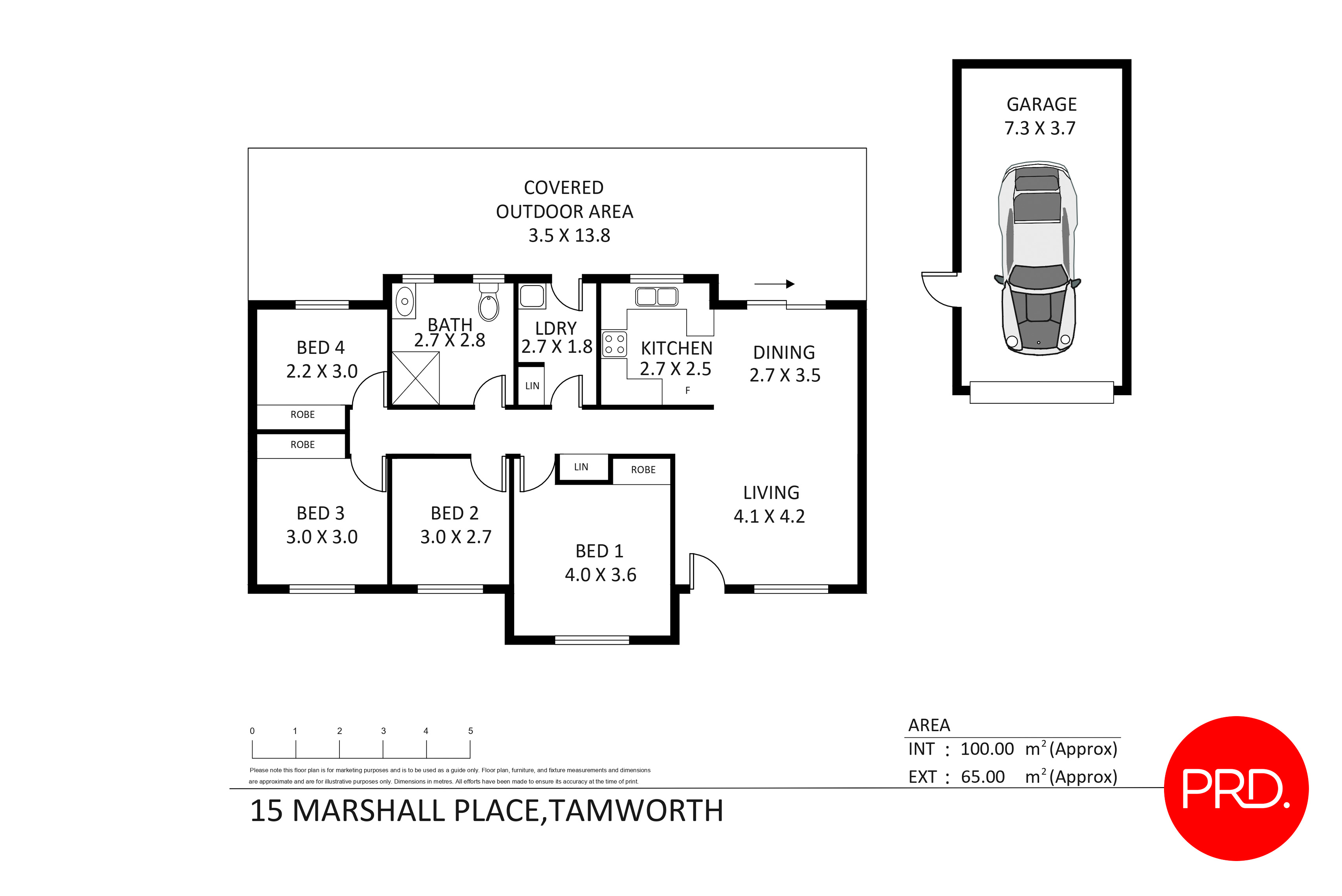4-bedroom house at 15 Marshall Place, Tamworth, Nsw, 2340, Tamworth, New South Wales