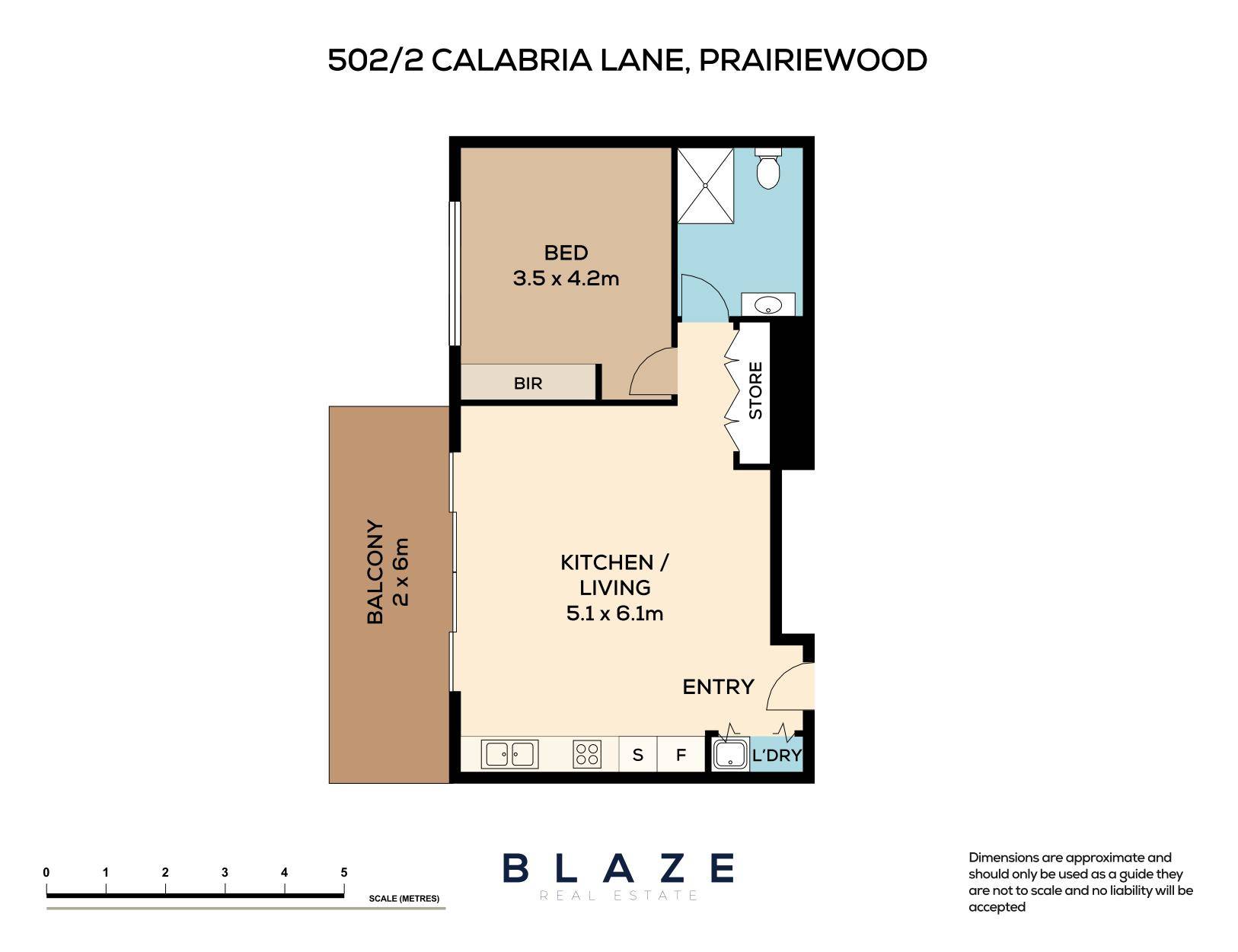 1-bedroom unit at Unit 502 2 Calabria Lane, Prairiewood NSW 2176, Fairfield, New South Wales