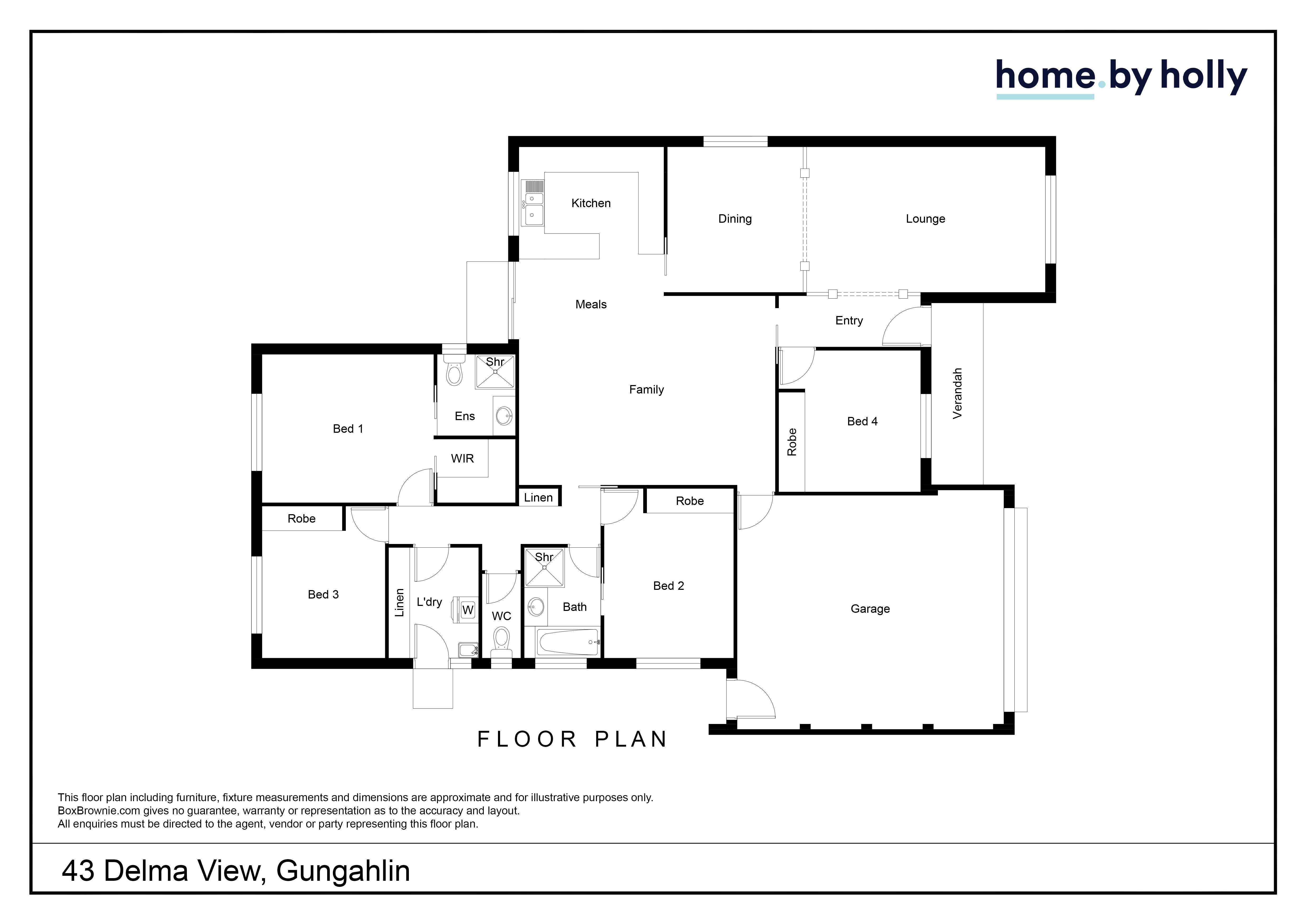 4-bedroom house at 43 Delma View, Gungahlin, ACT 2912, Unincorporated Act, Australian Capital Territory