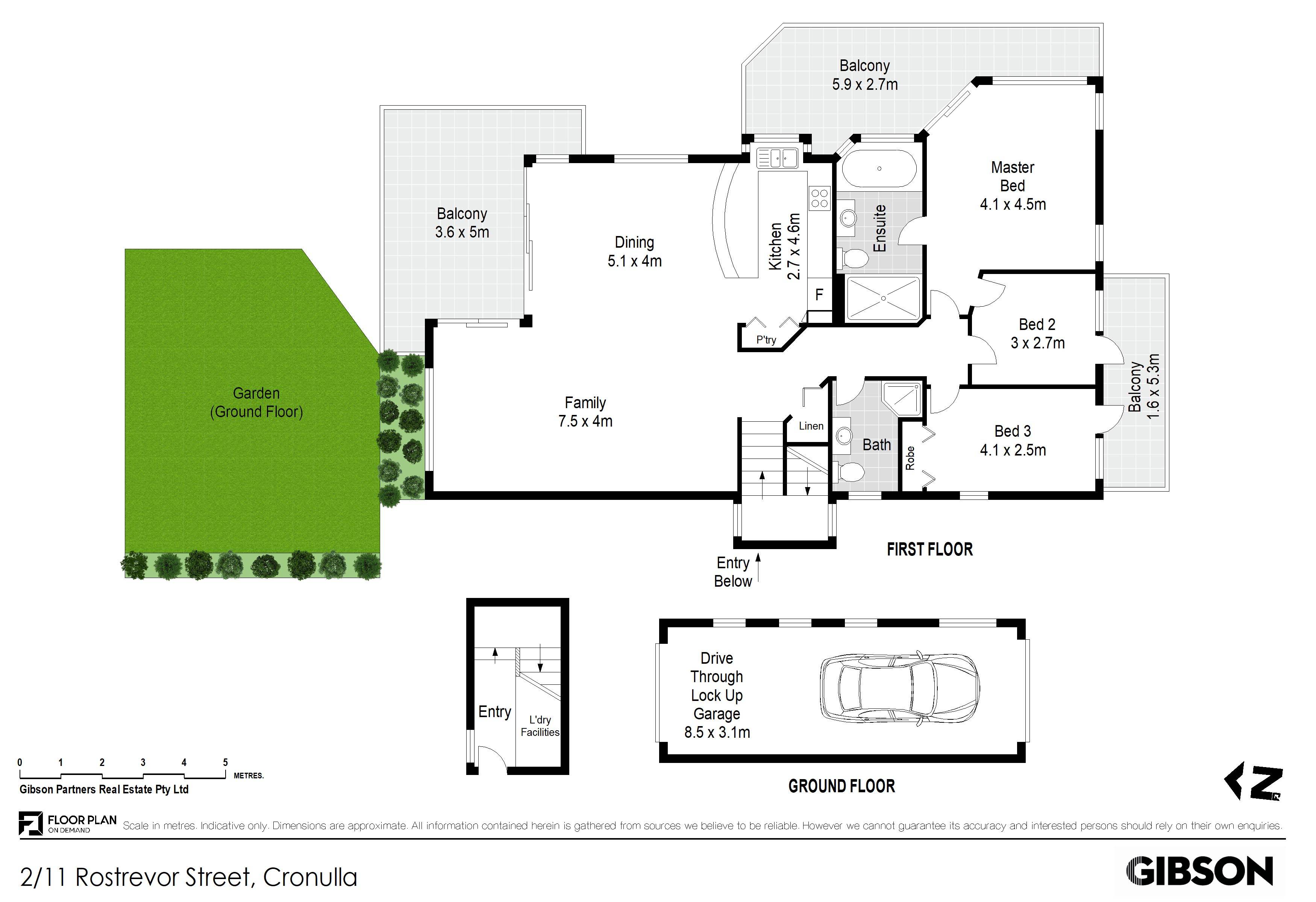 3-bedroom unit at 2/11 Rostrevor Street, Cronulla, NSW 2230, , New South Wales