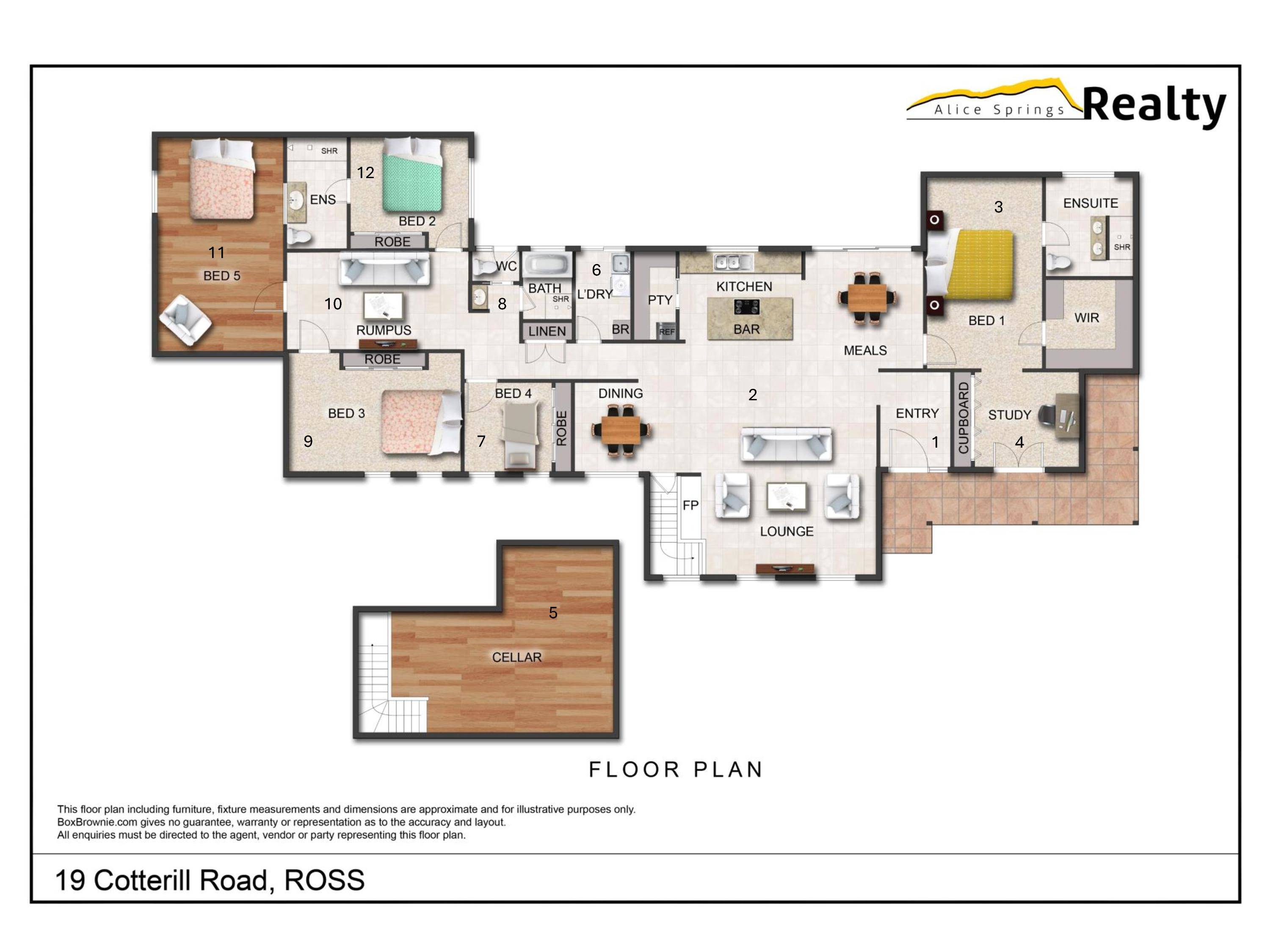 9-bedroom house at 19 Cotterill Road, Ross, NT 0873, Alice Springs, Northern Territory