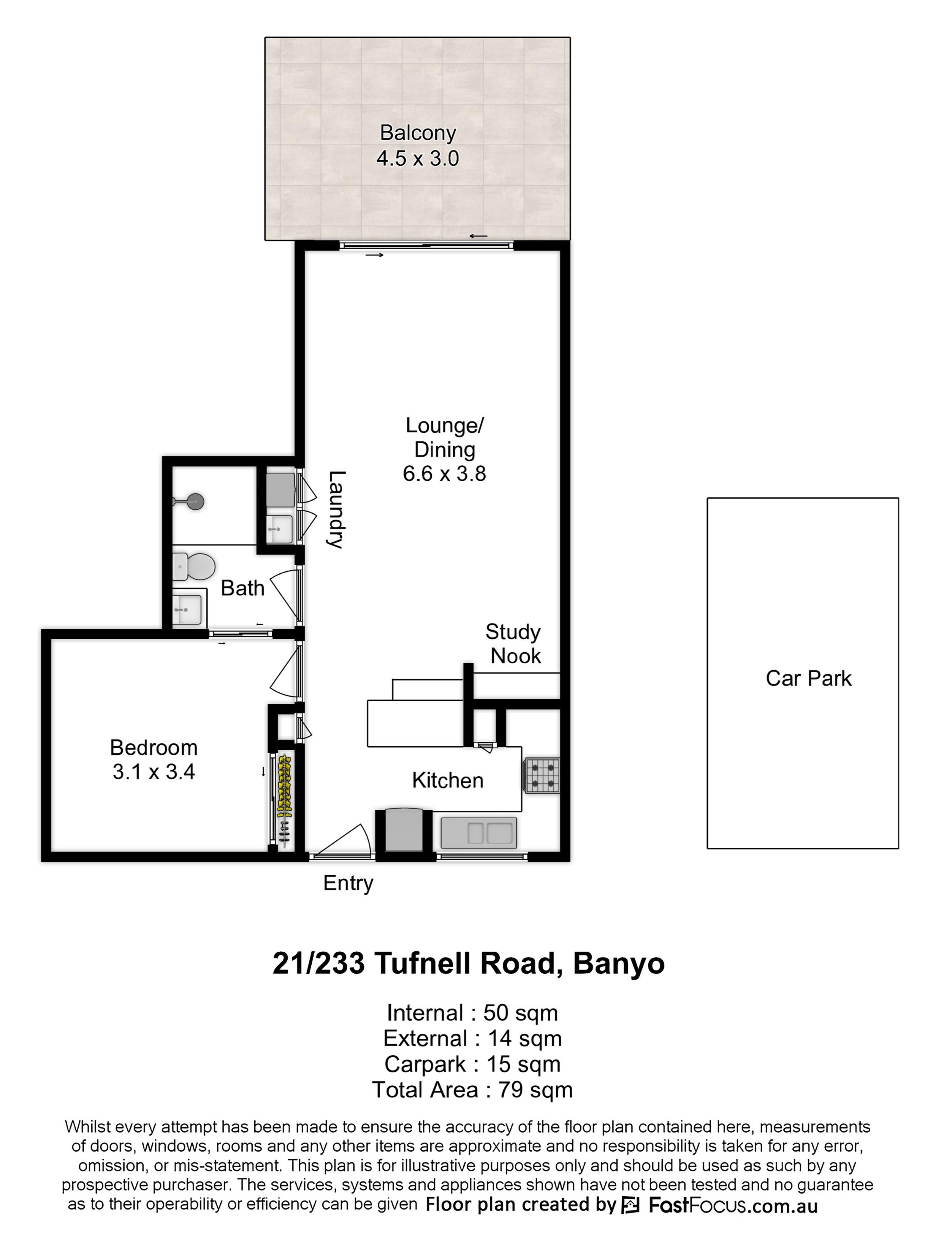 1-bedroom unit at 21/223 Tufnell Road, Banyo, QLD 4014, Brisbane, Queensland