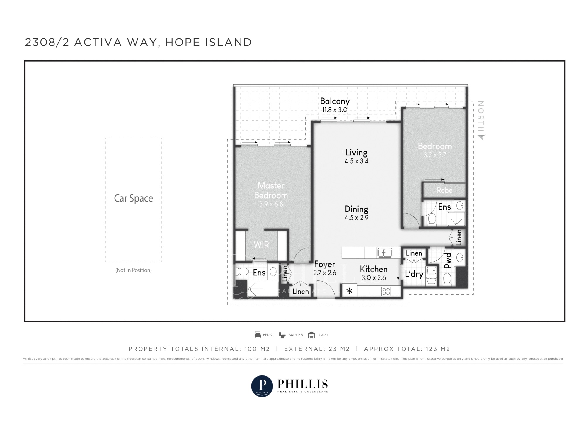 2308/2 Activa Way, Hope Island, Qld, 4212 - Image 2
