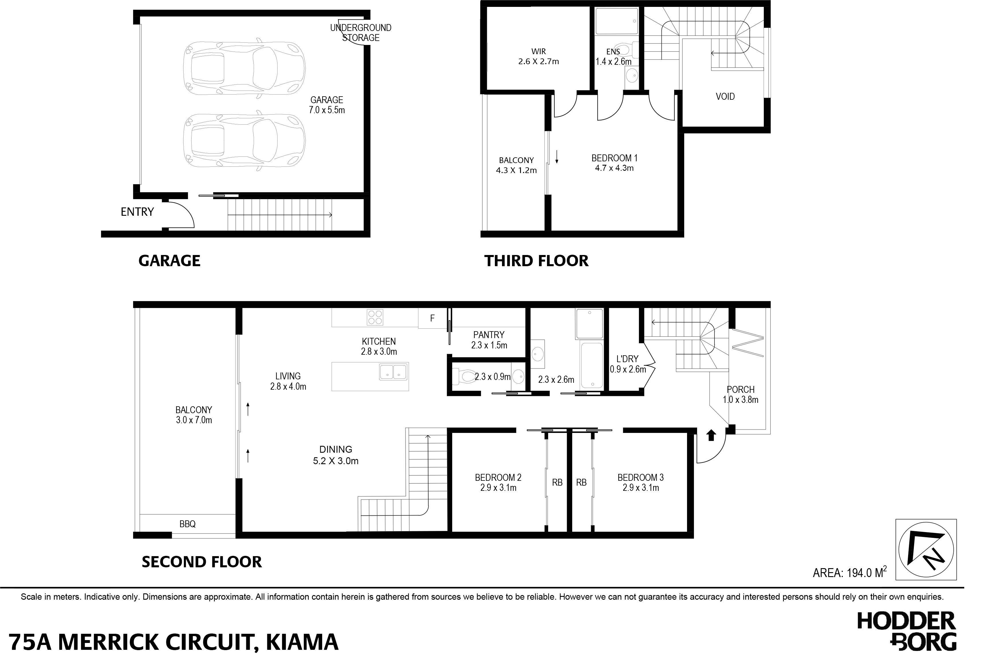 3-bedroom unit at 75A Merrick Circuit, Kiama, NSW 2533, Kiama, New South Wales