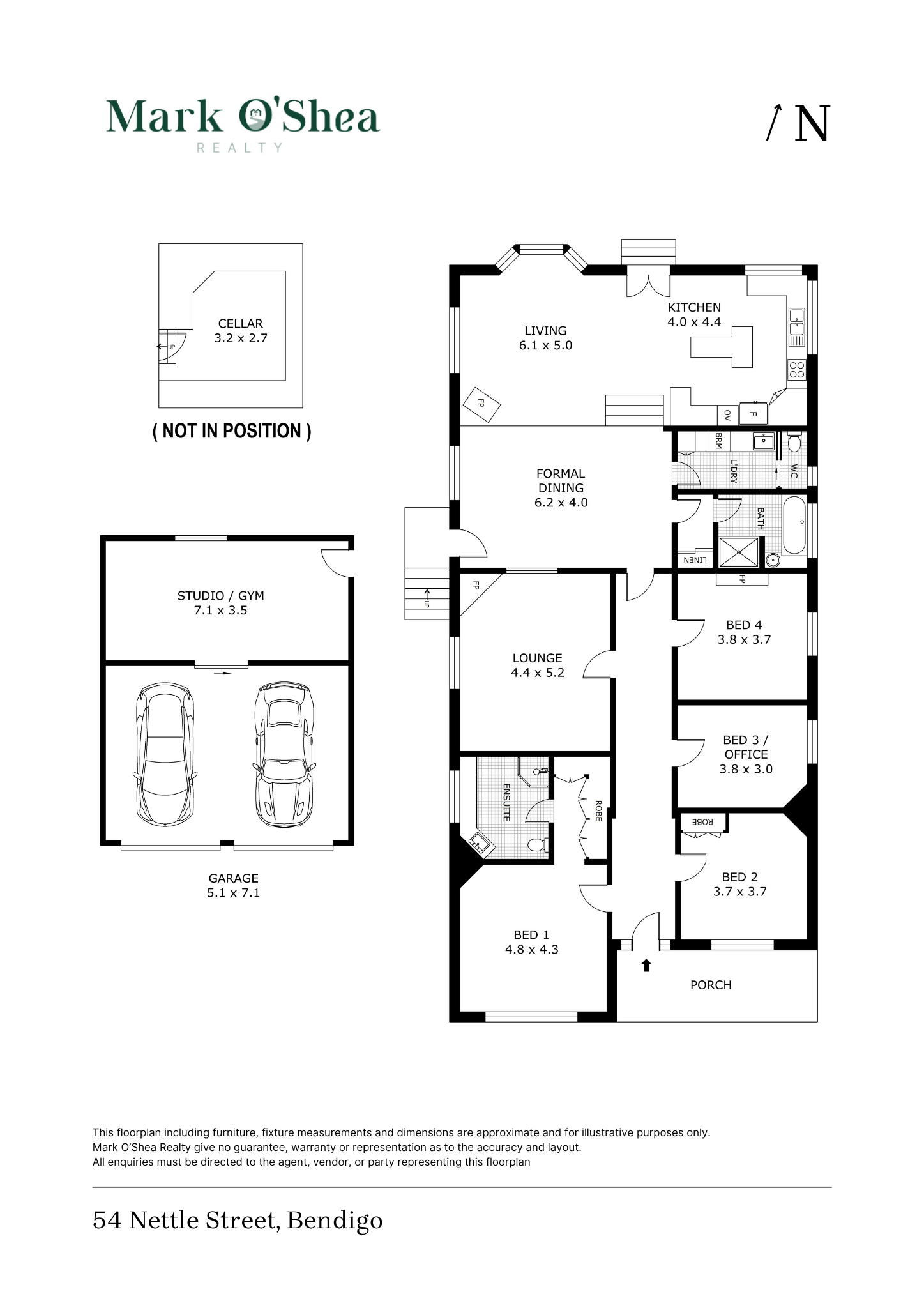 52-54 Nettle Street, Ironbark, VIC 3550 - Image 2