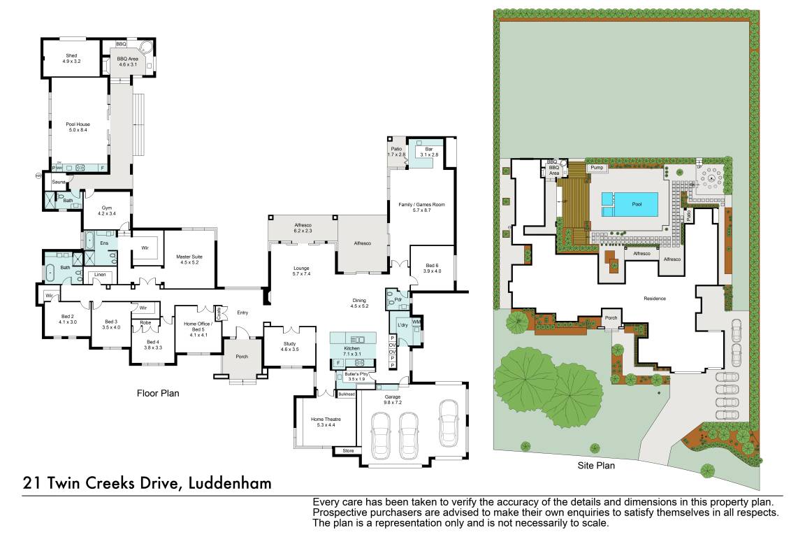 6-bedroom house at 21 TWIN CREEKS DRIVE, Luddenham NSW 2745, Liverpool, New South Wales