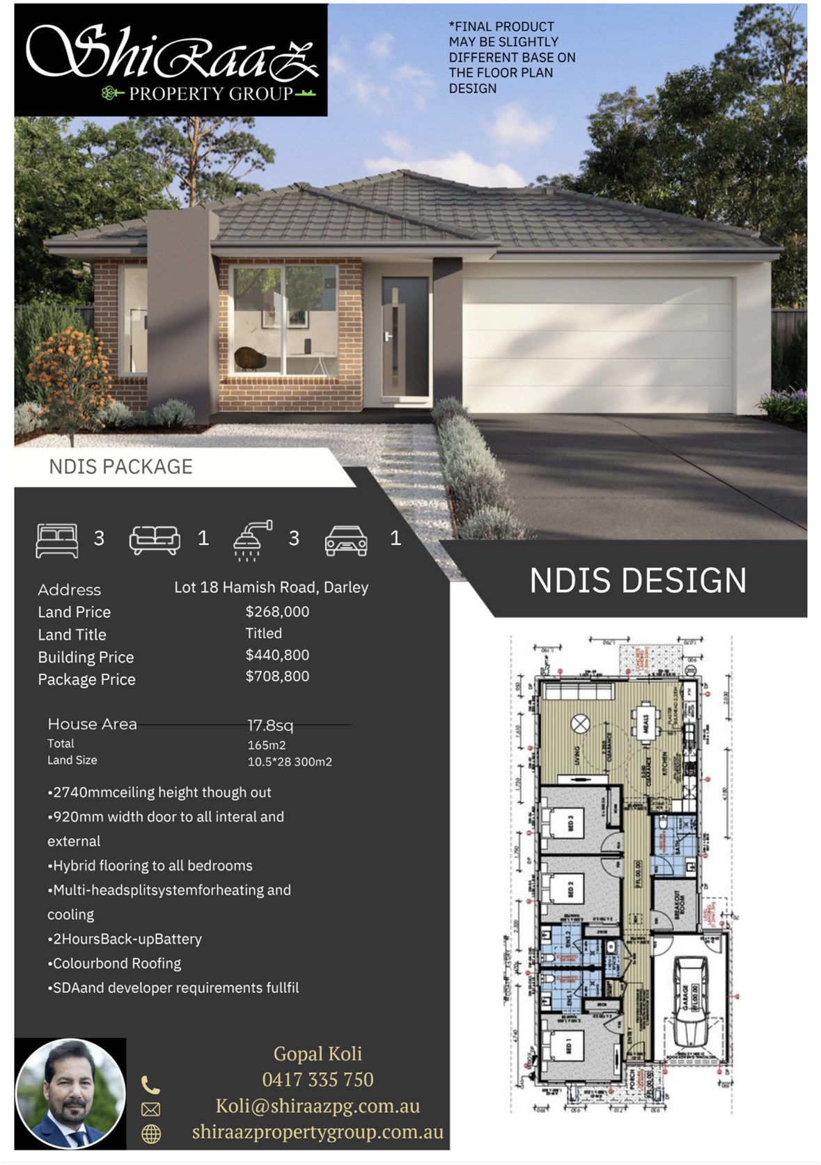 Lot 18 Hamish Road, Darley, Vic, 3340 - Image 1