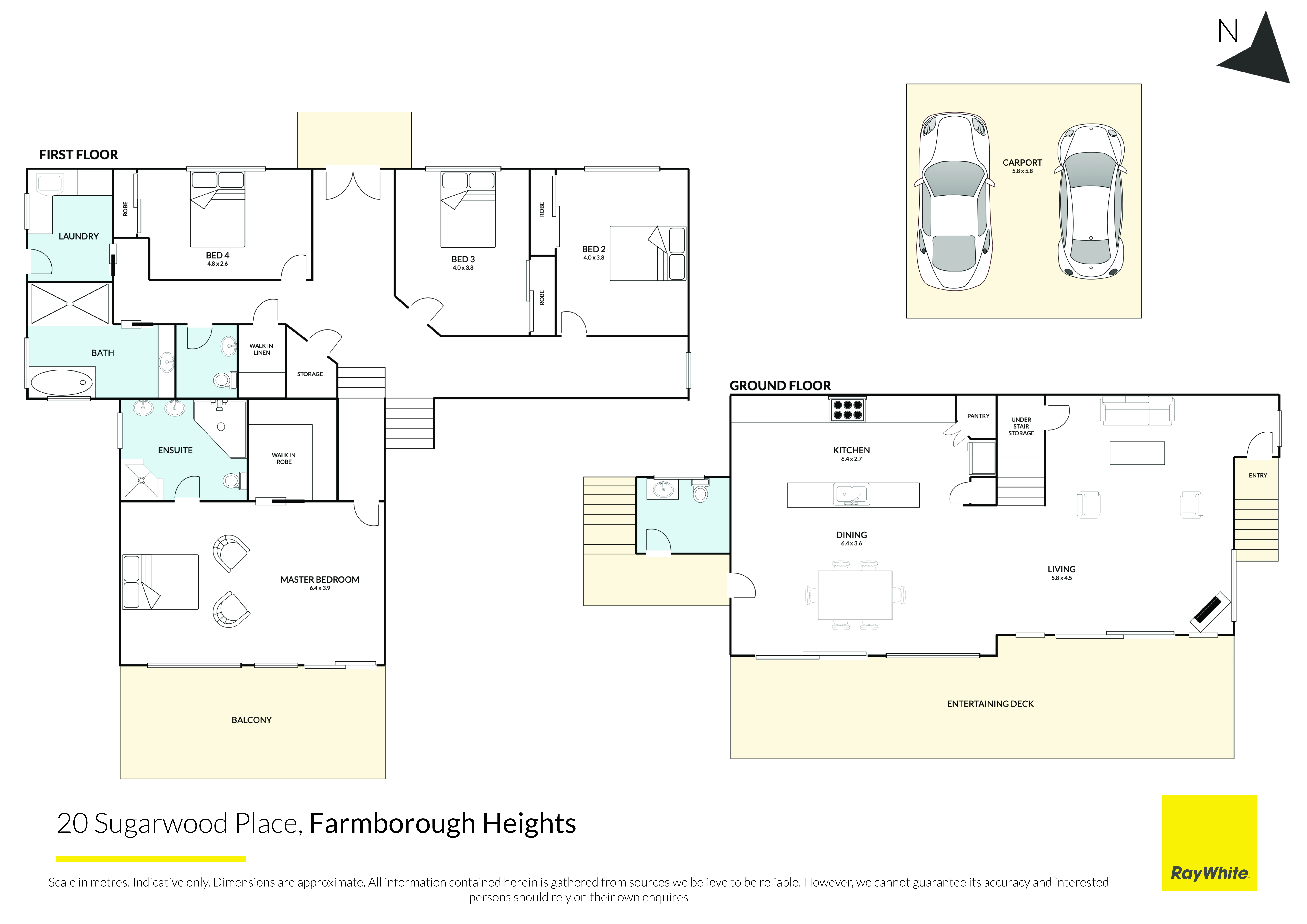 4-bedroom house at 20 Sugarwood Place, Farmborough Heights, NSW 2526, Wollongong, New South Wales