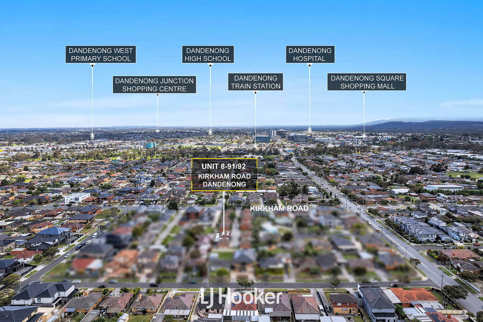 2-bedroom unit at 8/91 -93 Kirkham Road, Dandenong, Vic, 3175, Greater Dandenong, Victoria