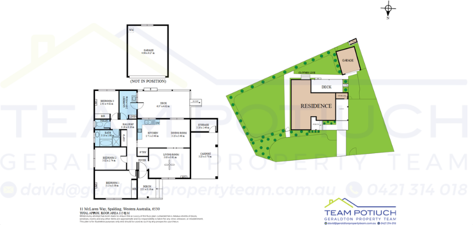 3-bedroom house at 11 Mclaren Way, Spalding, WA 6530, Greater Geraldton, Western Australia