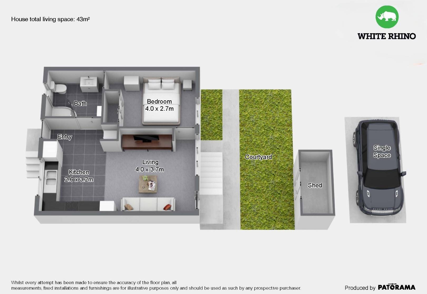 1-bedroom unit at 1/82-84 Tharwa Road, Queanbeyan, NSW 2620, Queanbeyan-Palerang, New South Wales