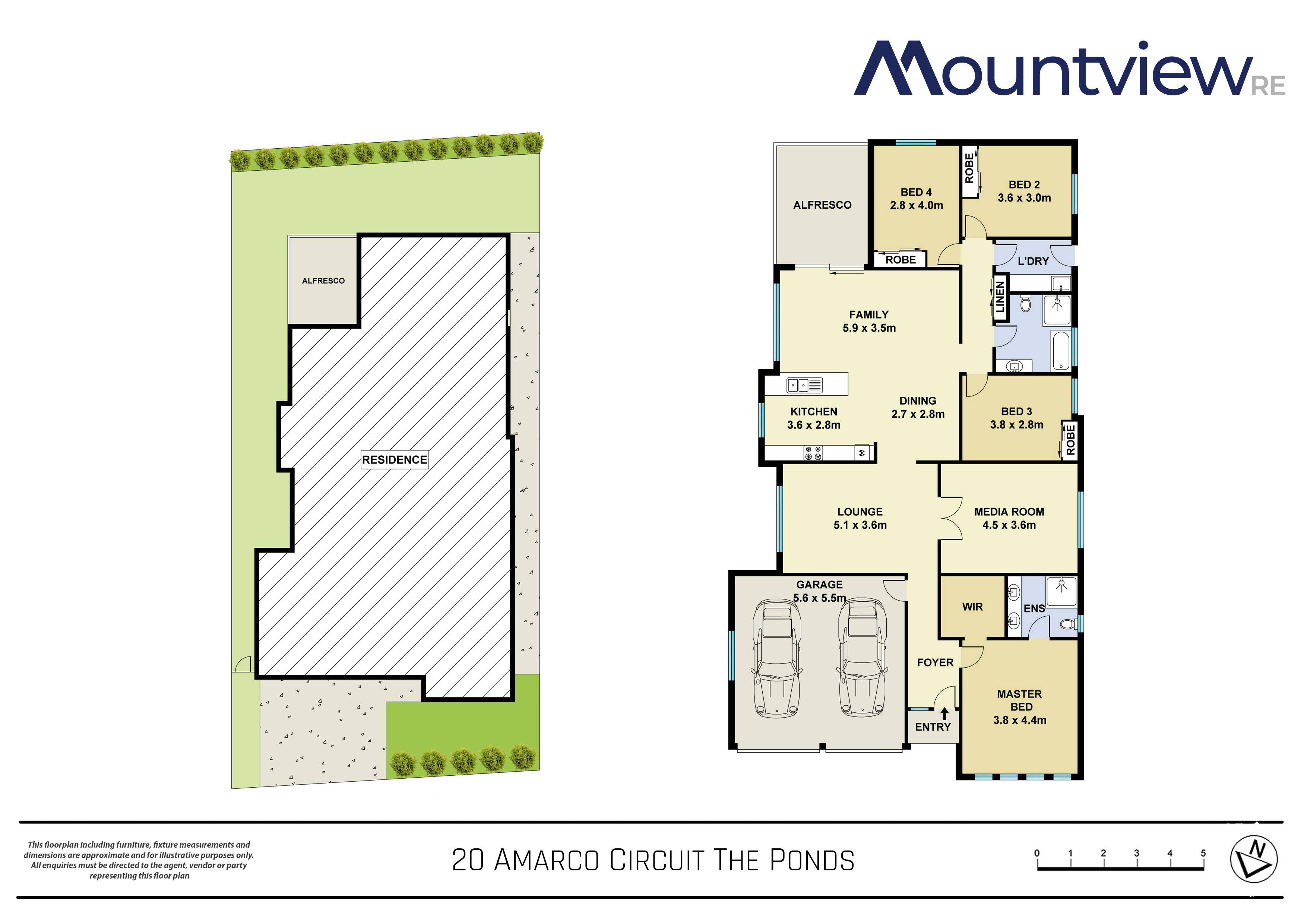 4-bedroom house at 20 AMARCO CIRCUIT, The Ponds NSW 2769, Blacktown, New South Wales