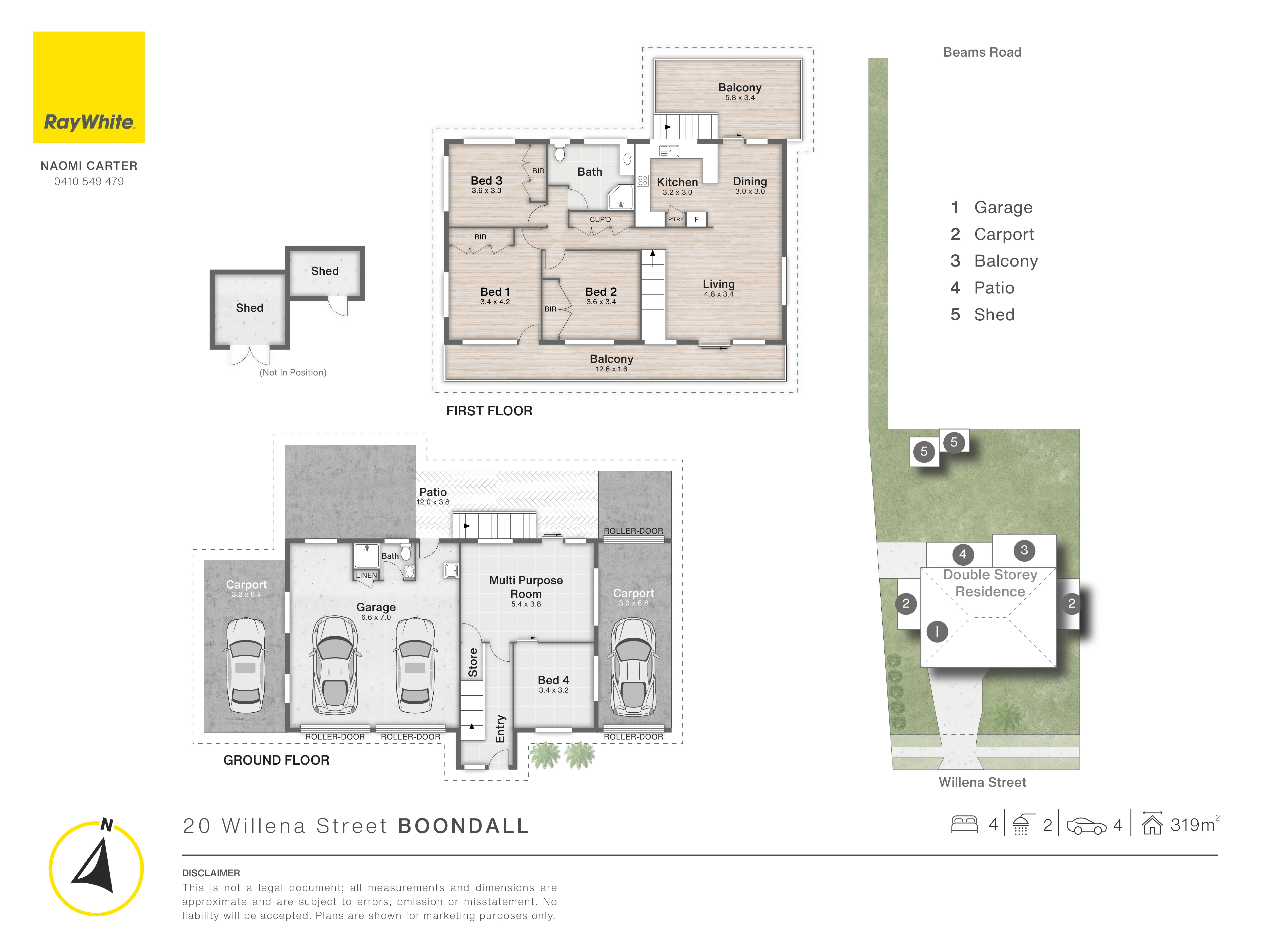 4-bedroom house at 20 WILLENA STREET, Boondall QLD 4034, Brisbane, Queensland