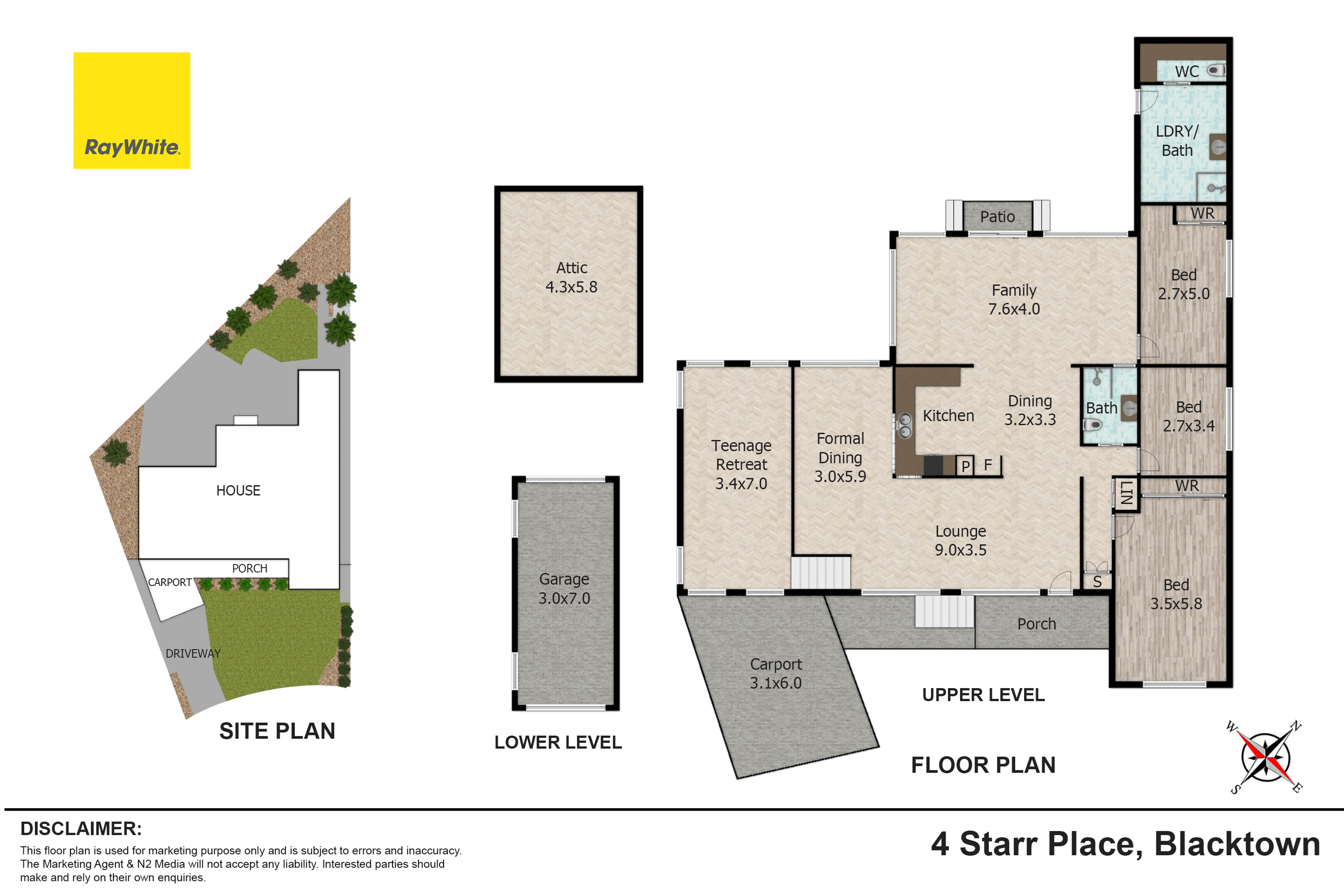3-bedroom house at 4 STARR PLACE, Blacktown NSW 2148, Blacktown, New South Wales