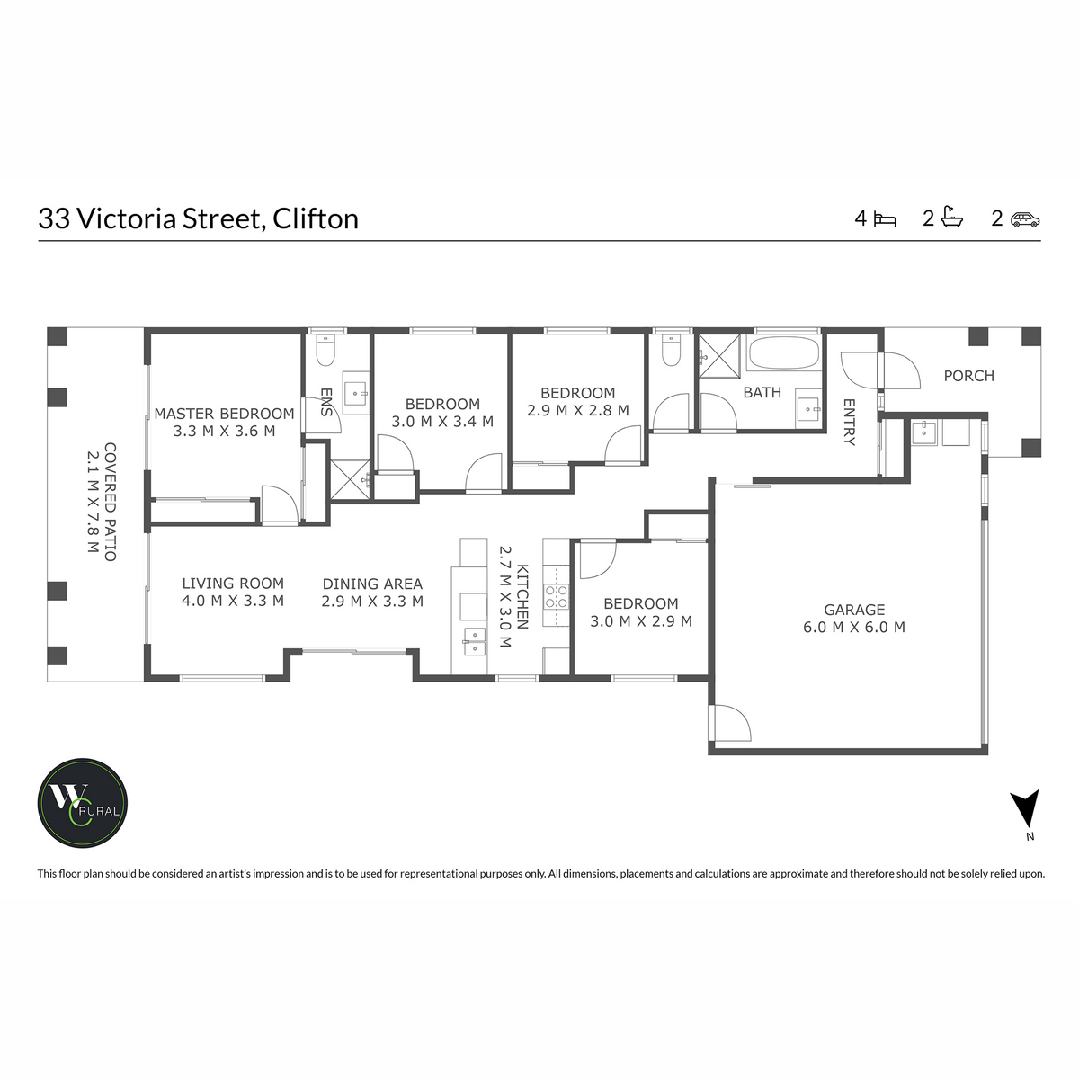 4-bedroom house at 33 Victoria Street, Clifton, QLD 4361, , Queensland