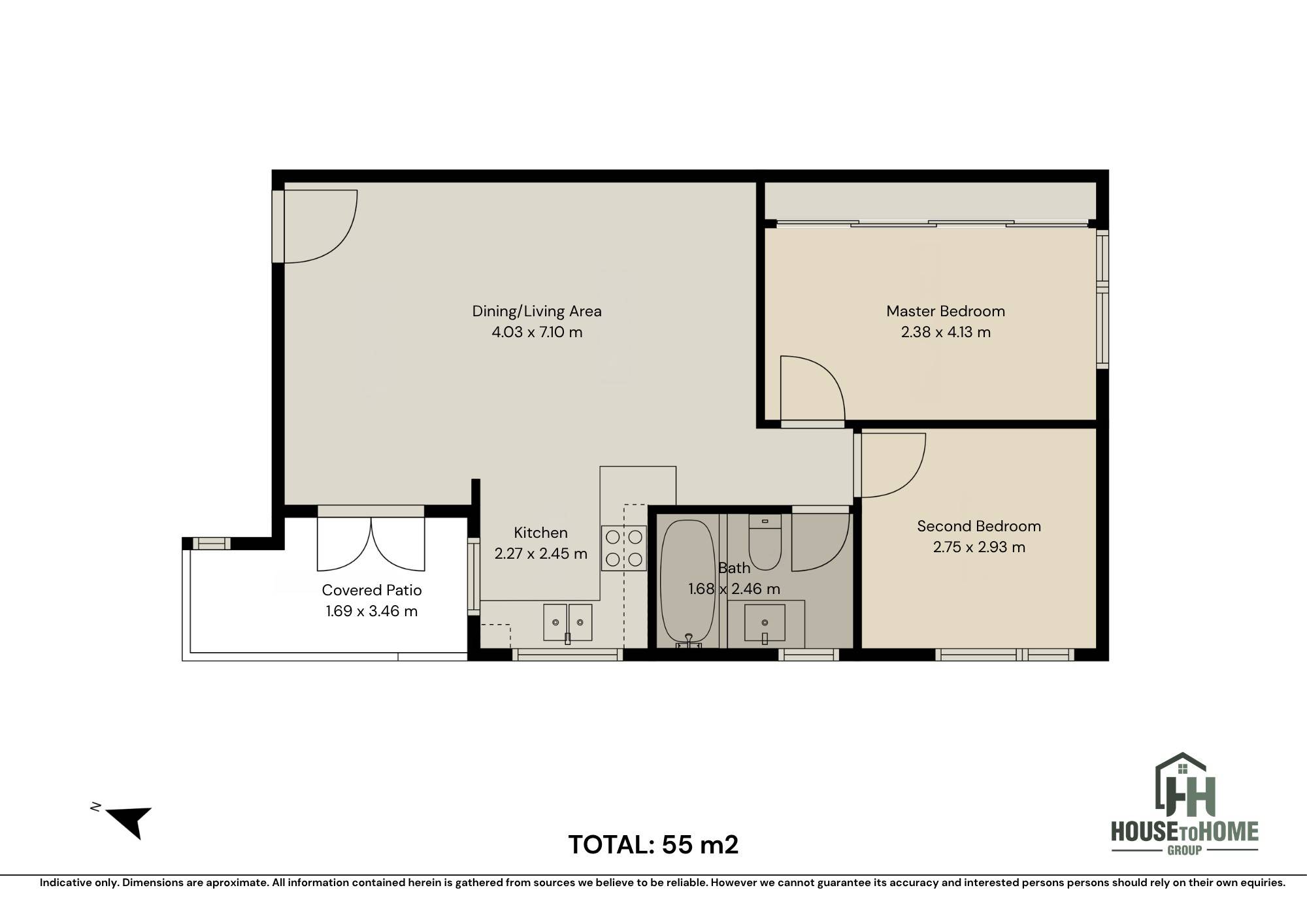 2-bedroom unit at 2 110 LAKEMBA STREET, LAKEMBA NSW 2195, Canterbury-Bankstown, New South Wales