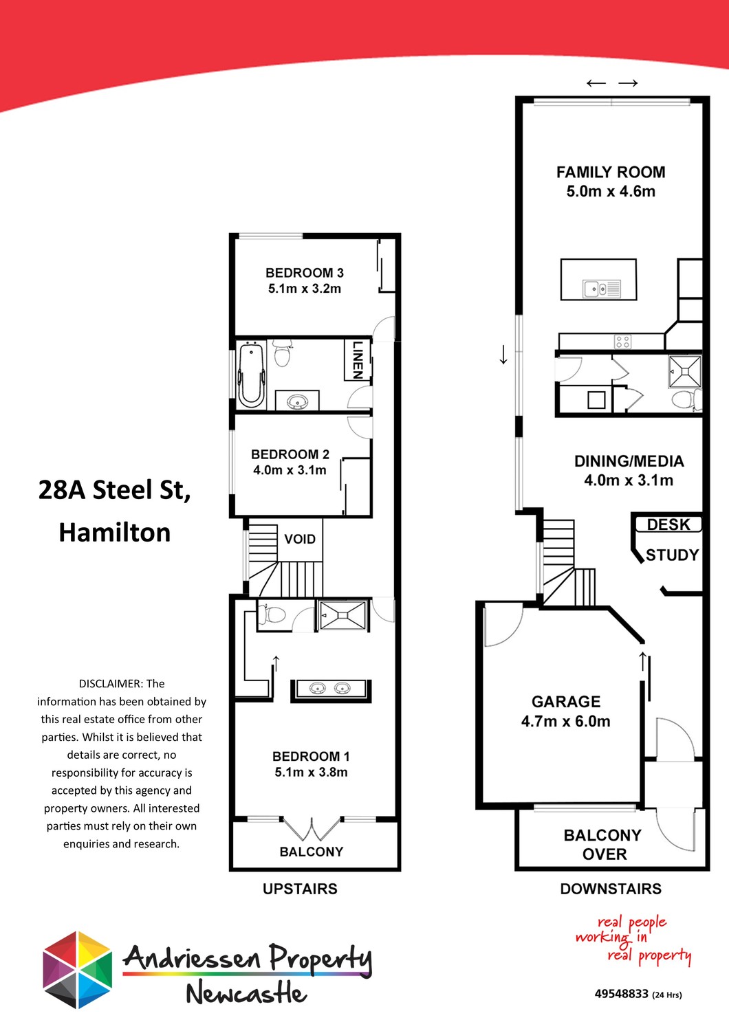 3-bedroom house at 28 Steel Street, Hamilton, NSW 2303, Newcastle, New South Wales