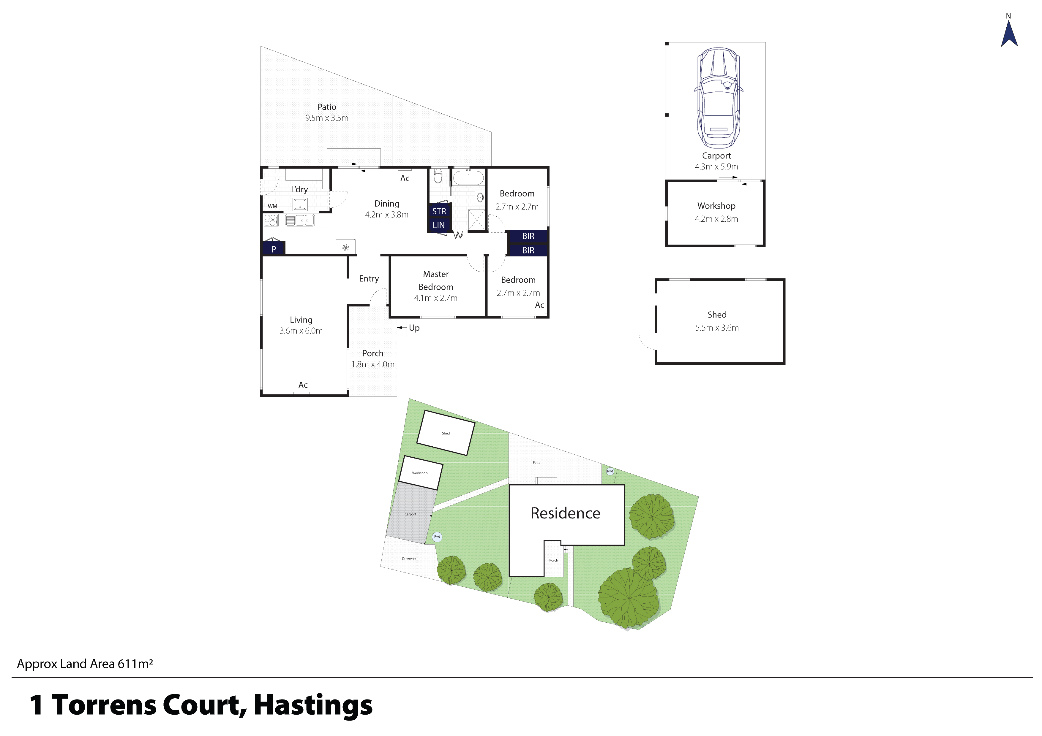 3-bedroom house at 1 Torrens Court, Hastings, VIC 3915, Mornington Peninsula, Victoria