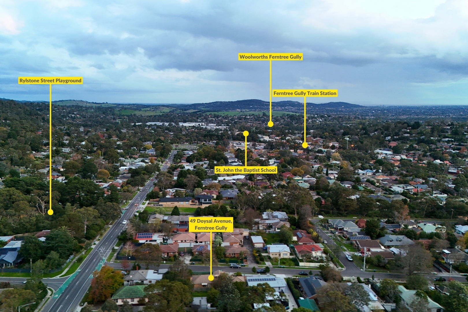 3-bedroom house at 49 DOYSAL AVENUE, Ferntree Gully VIC 3156, Knox, Victoria