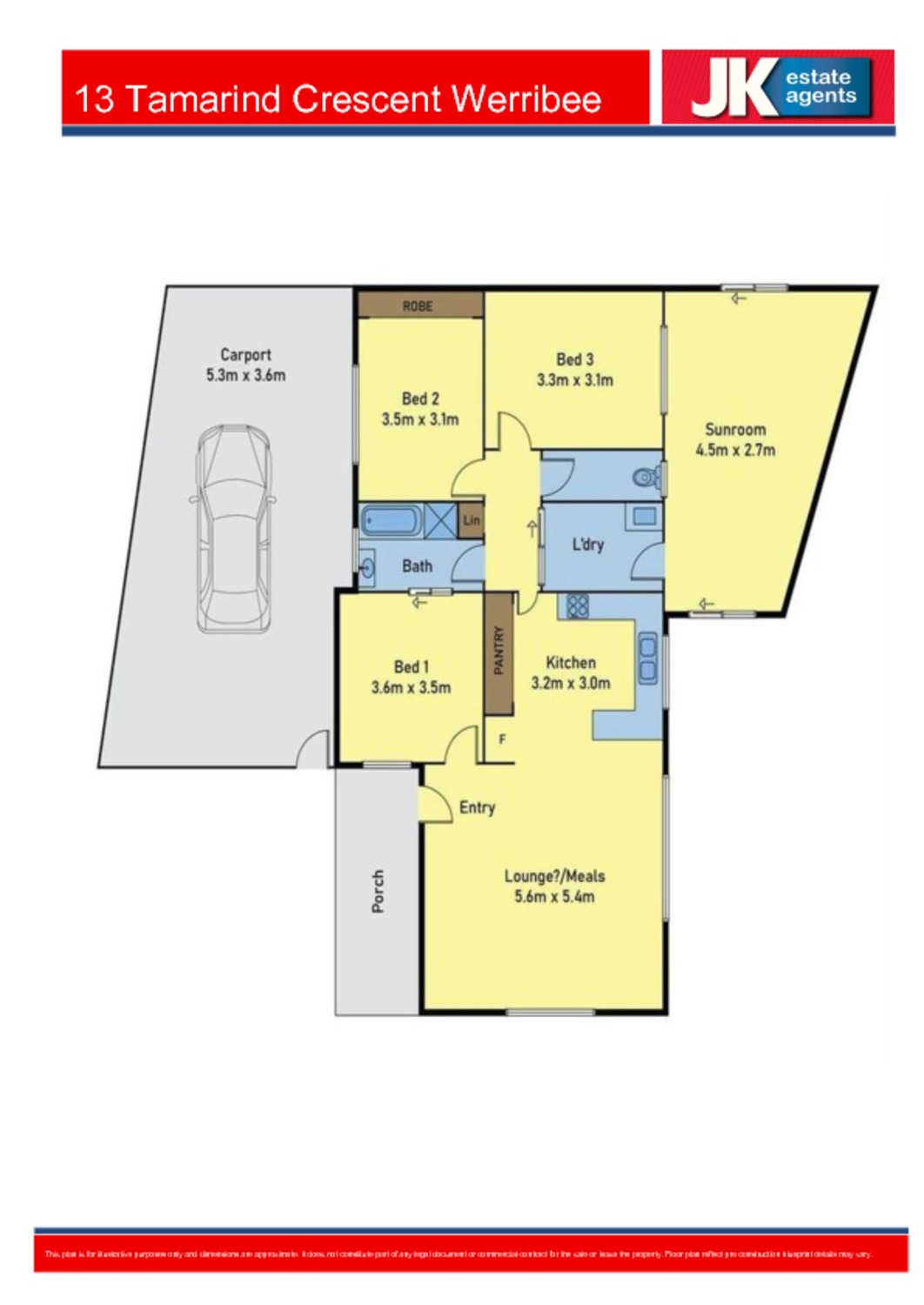 3-bedroom house at 13 TAMARIND CRESCENT, Werribee VIC 3030, Wyndham, Victoria