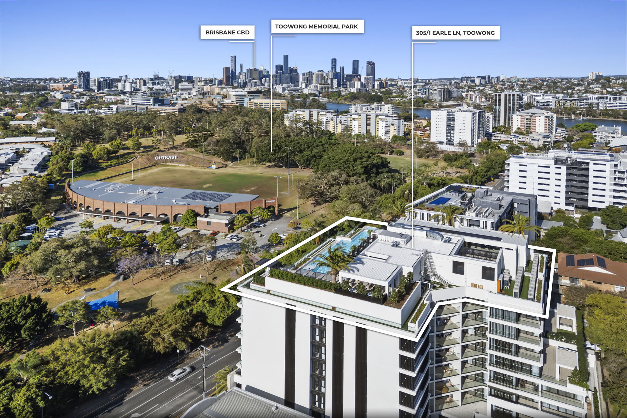 3-bedroom unit at 305/1 Earle Lane, Toowong, QLD 4066, Brisbane, Queensland