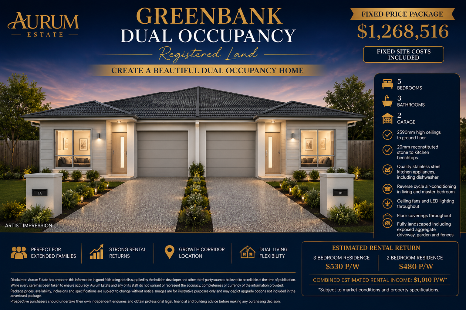 5-bedroom unit at 29  New Road, Greenbank, Qld, 4124, Logan, Queensland