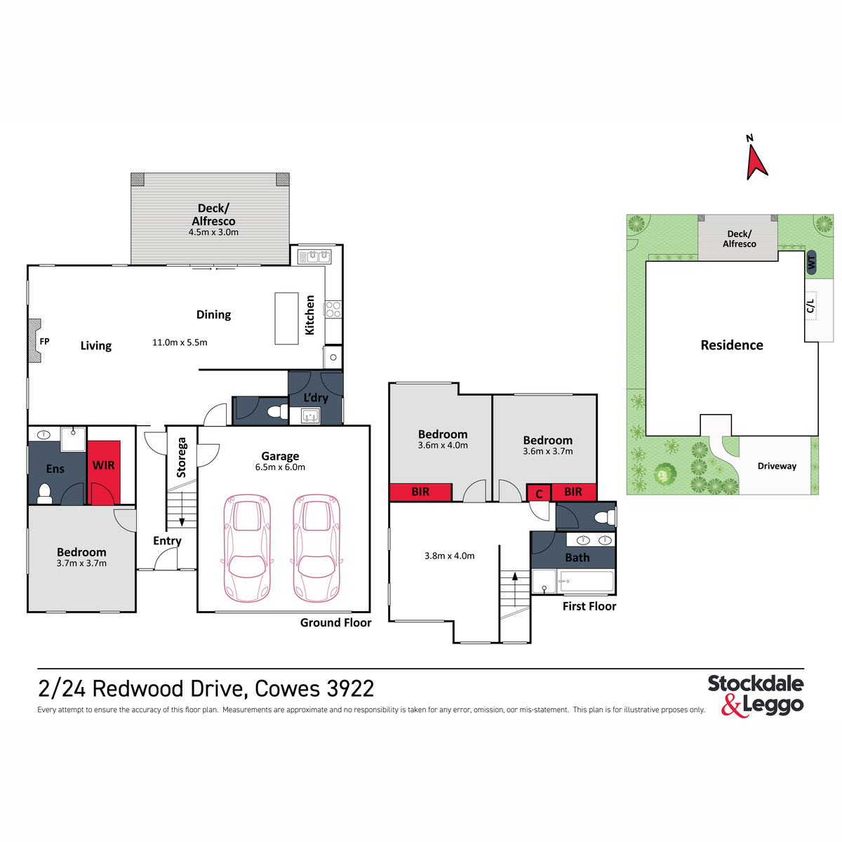 3-bedroom unit at 2 24 REDWOOD DRIVE, COWES VIC 3922, Bass Coast, Victoria