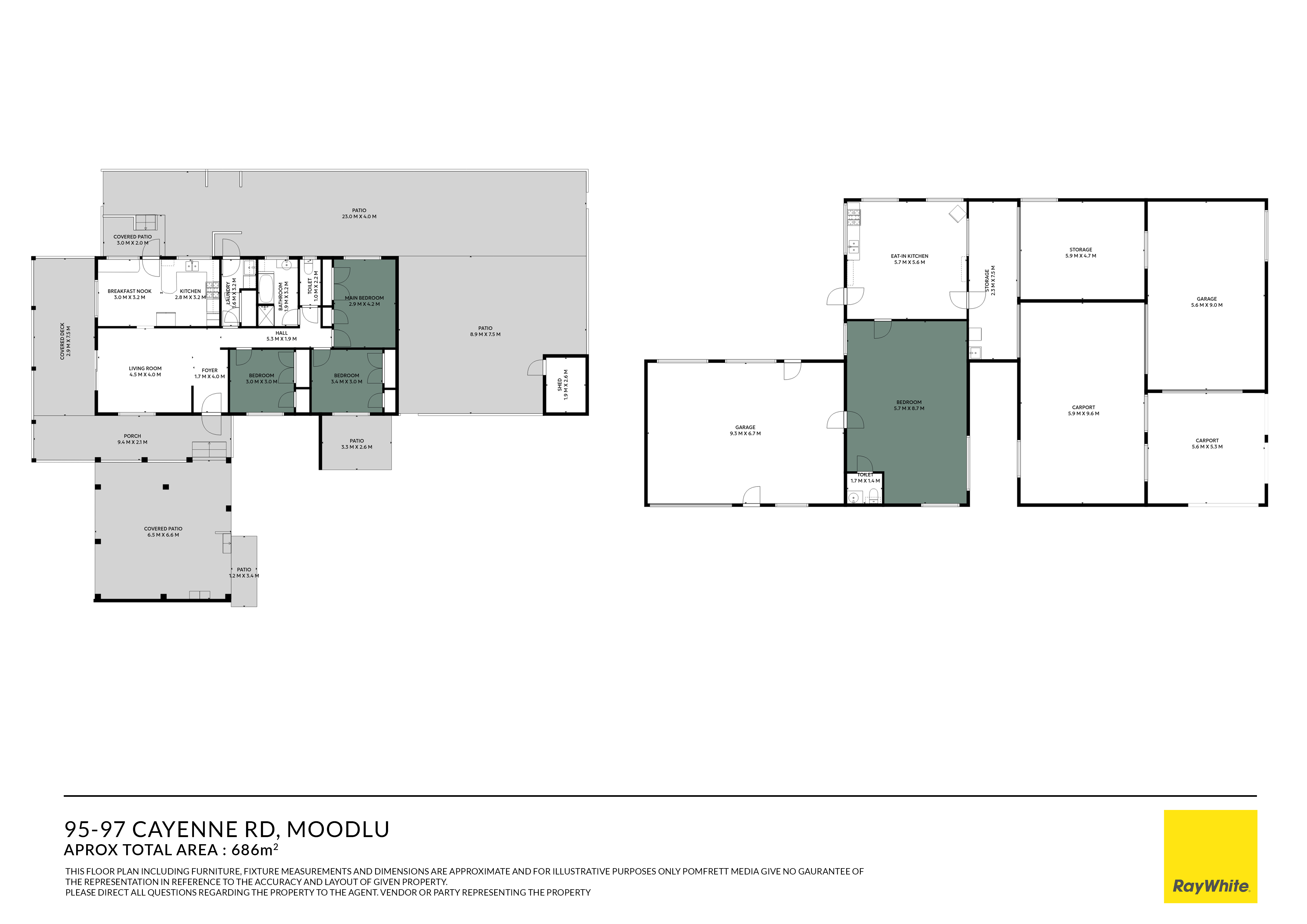 3-bedroom house at 95-97 Cayenne Road, Moodlu, QLD 4510, Moreton Bay, Queensland