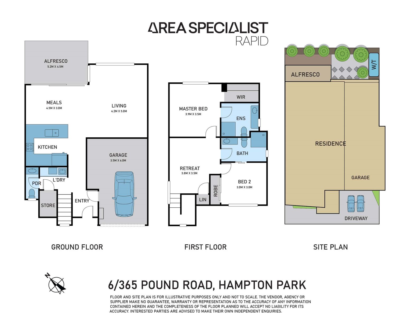2-bedroom house at 6 365 POUND ROAD, HAMPTON PARK VIC 3976, Casey, Victoria