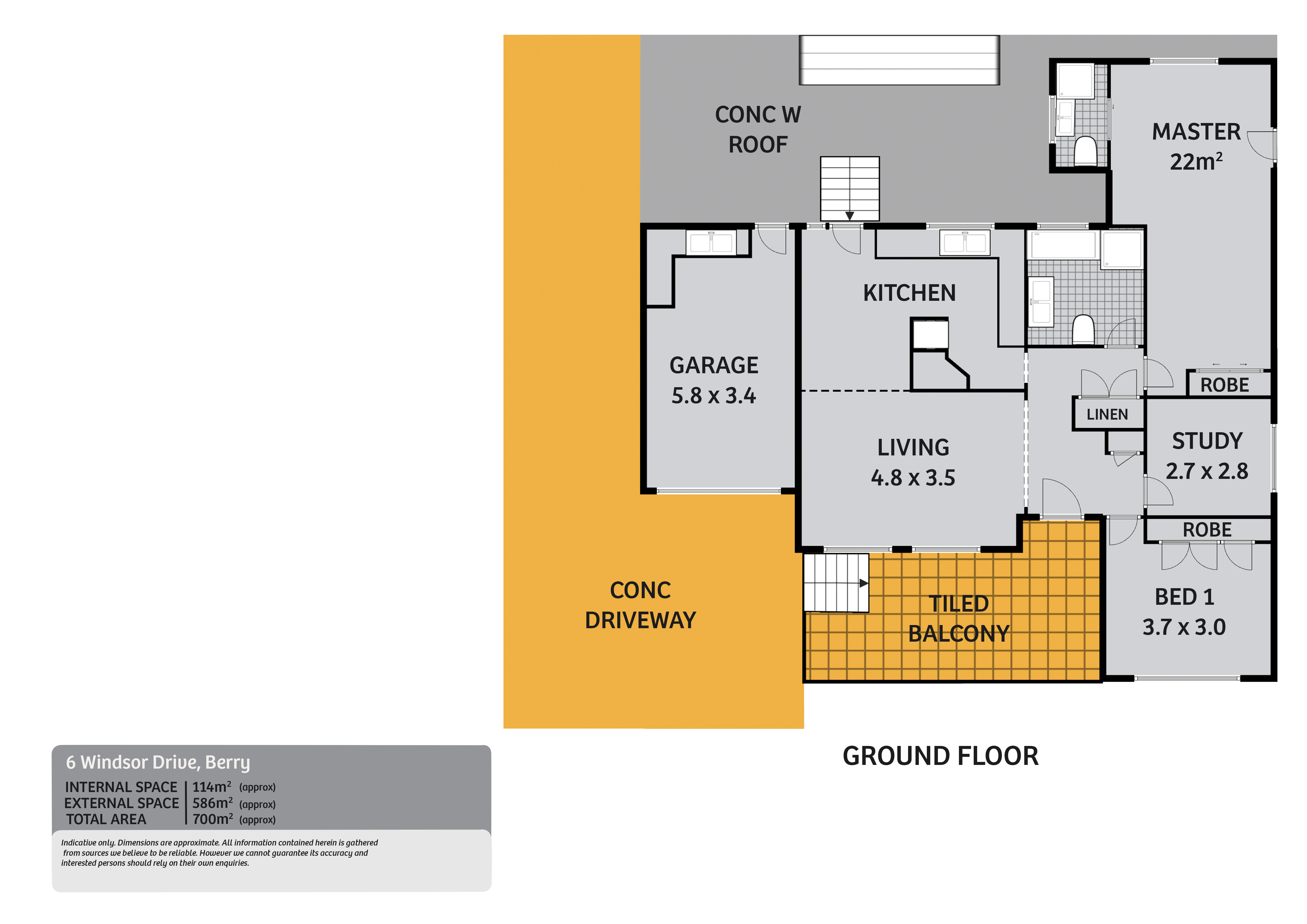 3-bedroom house at 6 WINDSOR DRIVE, Berry NSW 2535, Shoalhaven, New South Wales