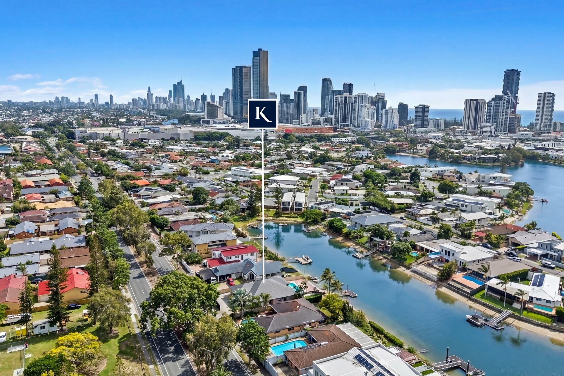 4-bedroom house at 162 Sunshine Boulevard, Mermaid Waters, QLD 4218, Gold Coast, Queensland