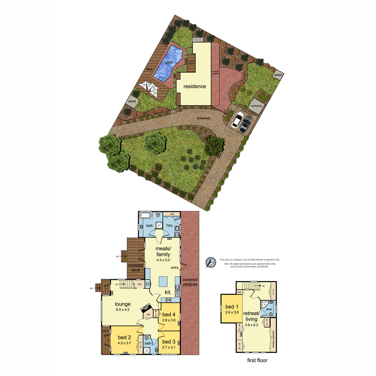 4-bedroom house at 34-36 NORTHCOTT AVENUE, Croydon VIC 3136, Maroondah, Victoria