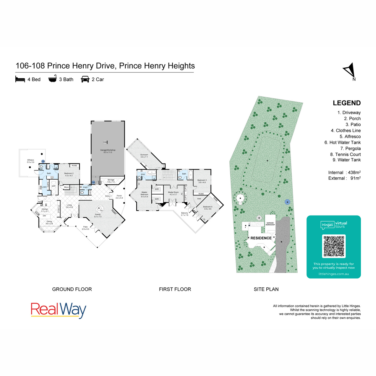 4-bedroom house at 106 - 108 Prince Henry Drive, Prince Henry Heights, Qld, 4350, , Queensland