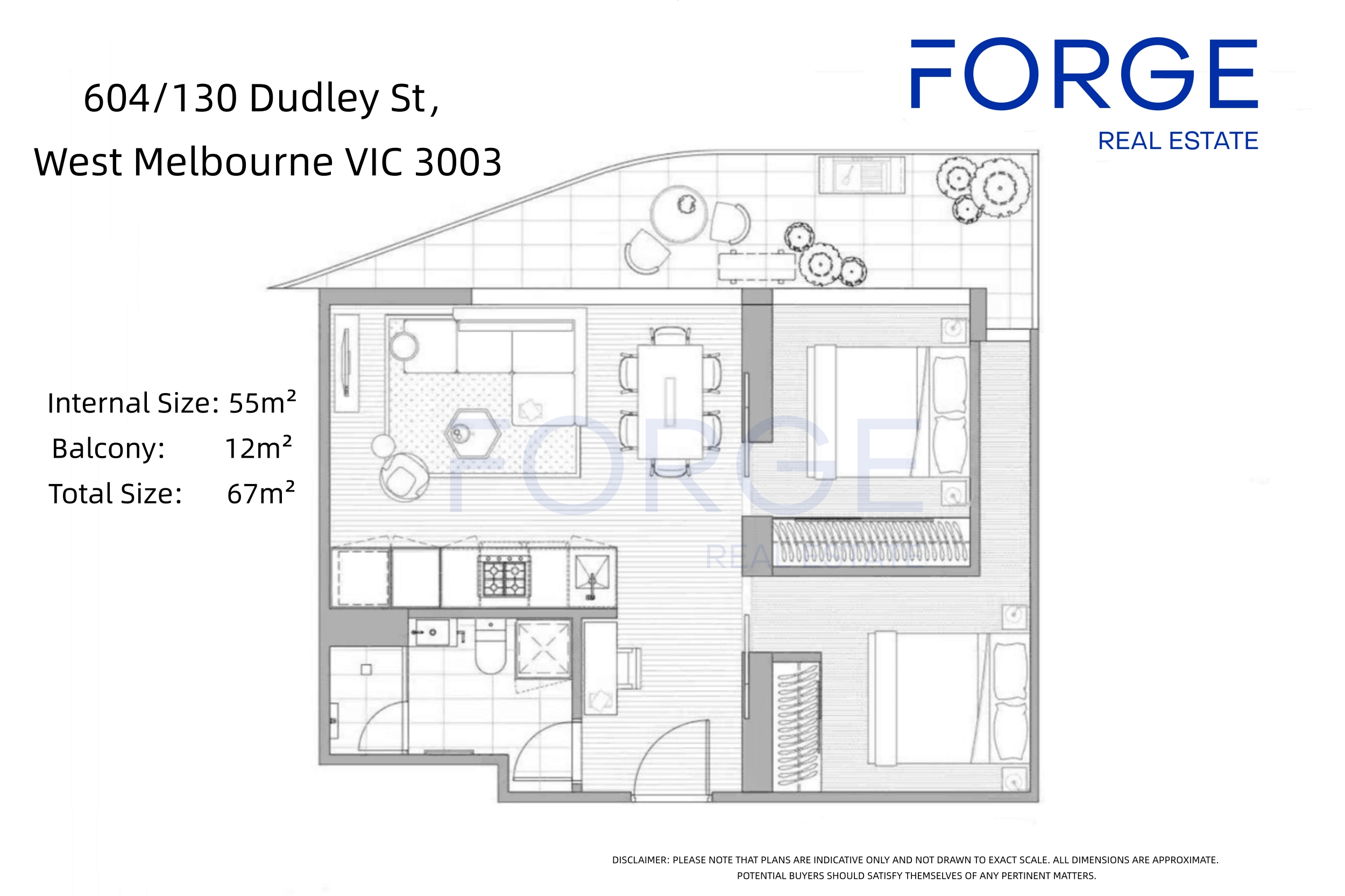 2-bedroom unit at 604/130 Dudley Street, West Melbourne, Vic, 3003, Melbourne, Victoria