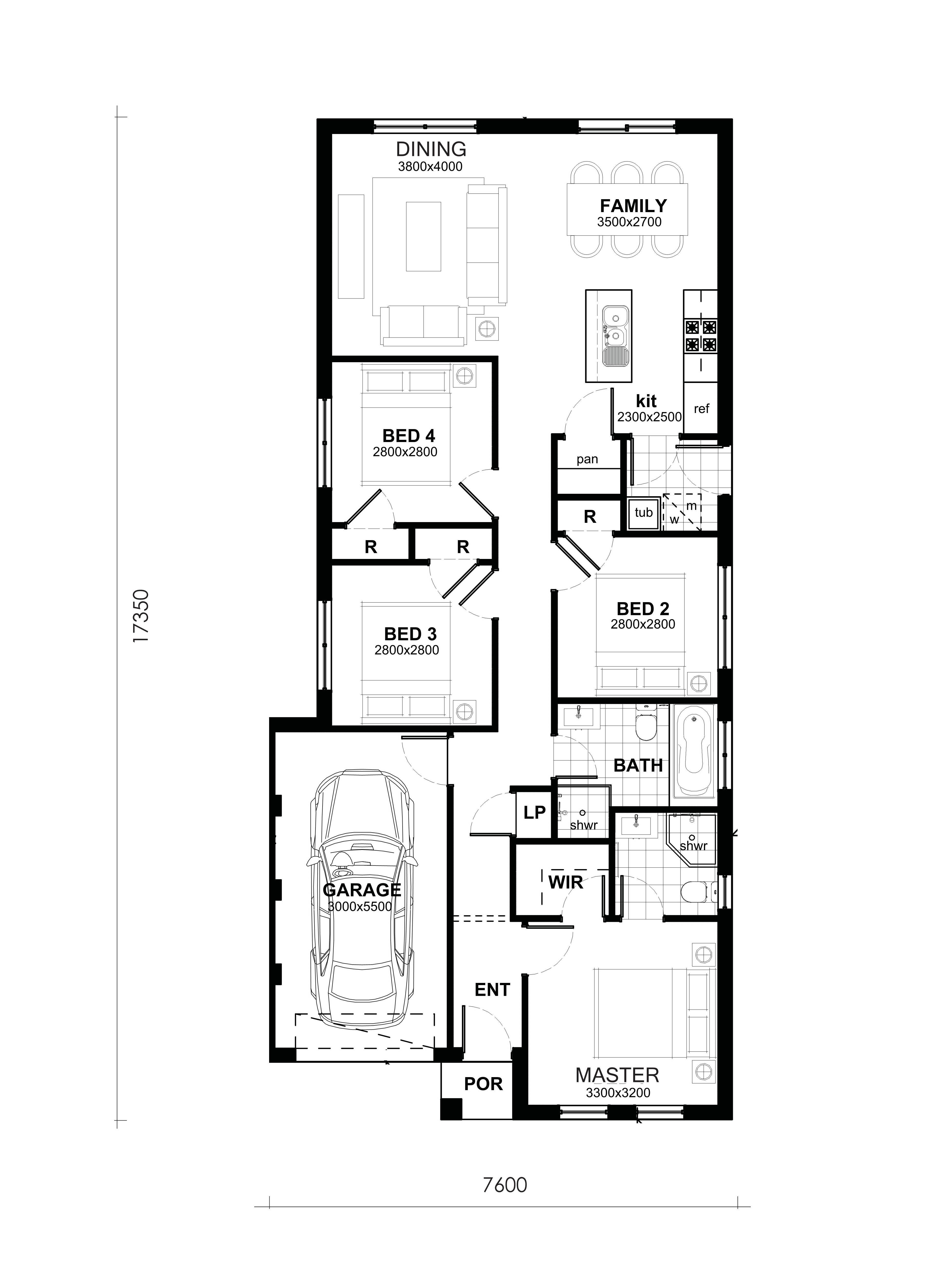 4-bedroom house at Lot 3029 Proposed Estate Road, Orchard Hills, Nsw, 2748, Penrith, New South Wales