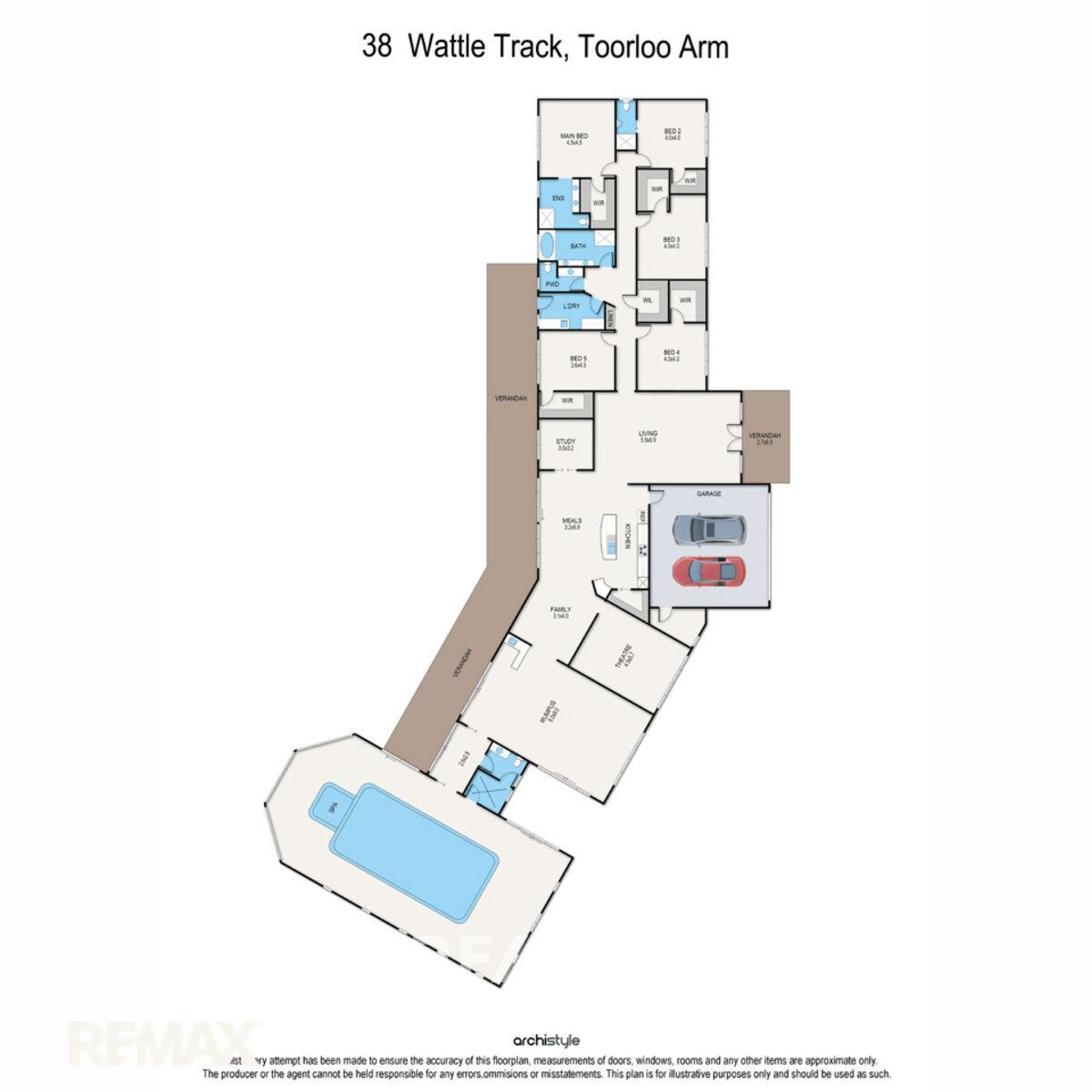 5-bedroom house at 38 Wattle Track, Toorloo Arm, VIC 3909, East Gippsland, Victoria