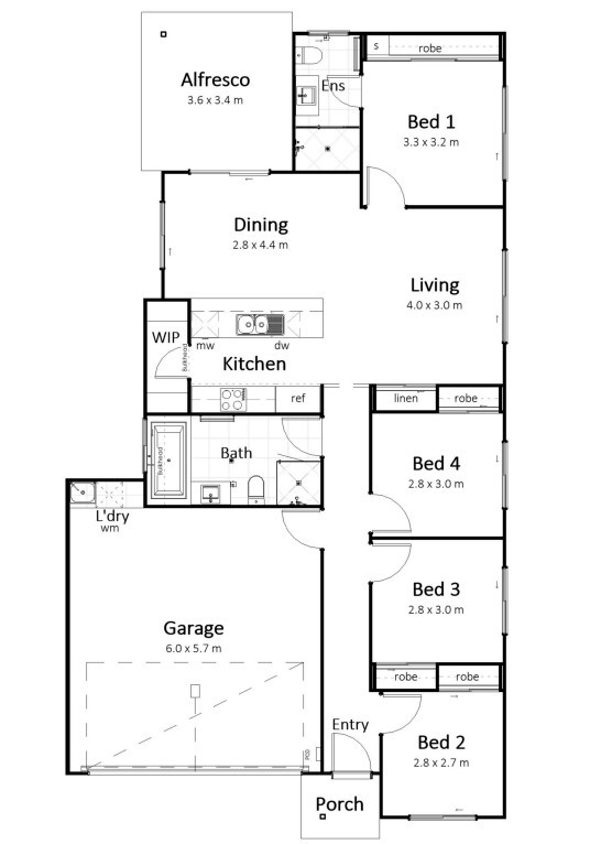 4-bedroom house at Lot 299 (12) Tulum Street, Jimboomba, Qld, 4280, Logan, Queensland