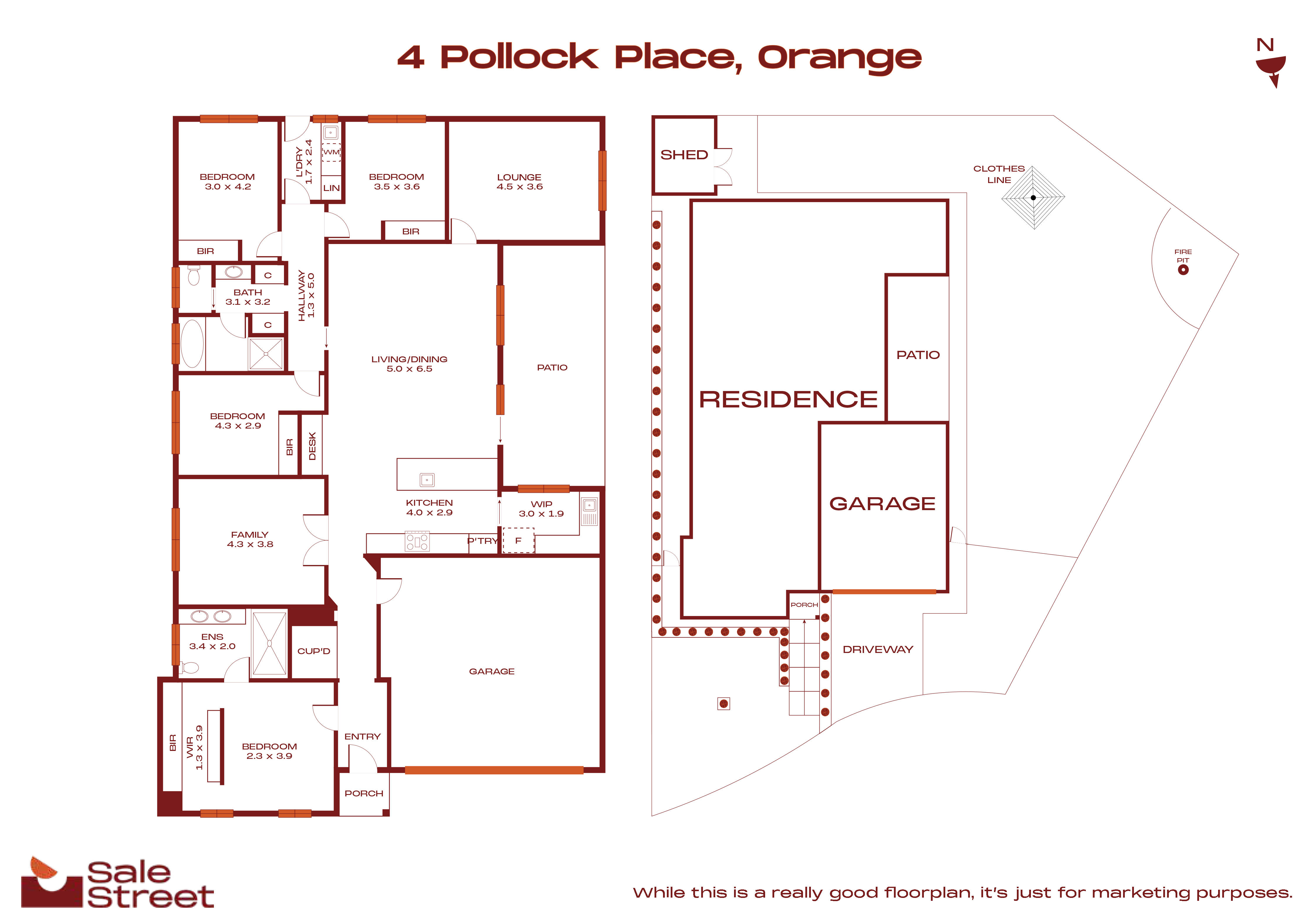 4-bedroom house at 4 POLLOCK PLACE, Orange NSW 2800, Orange, New South Wales