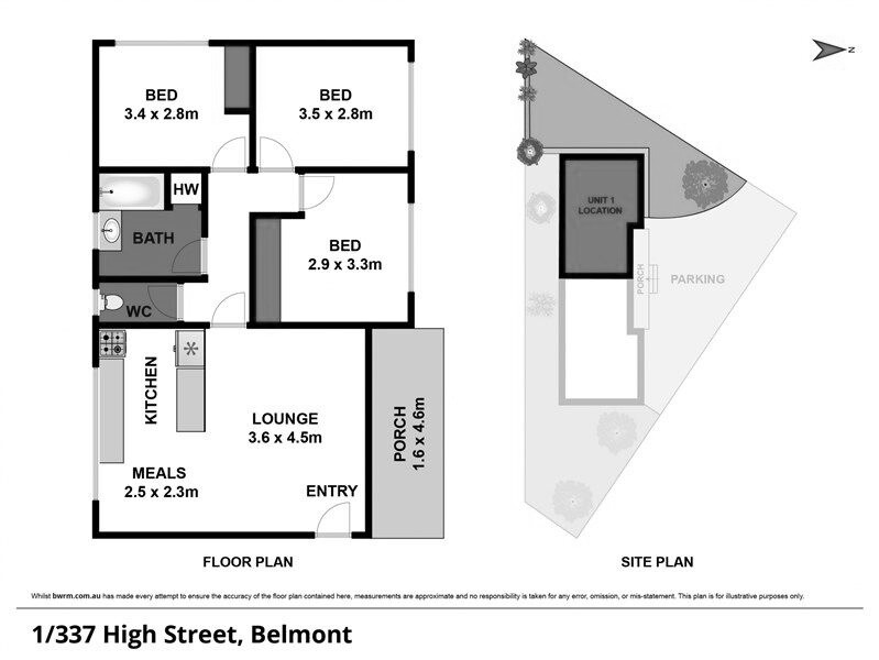 3-bedroom unit at 1 337 HIGH STREET, BELMONT VIC 3216, Greater Geelong, Victoria