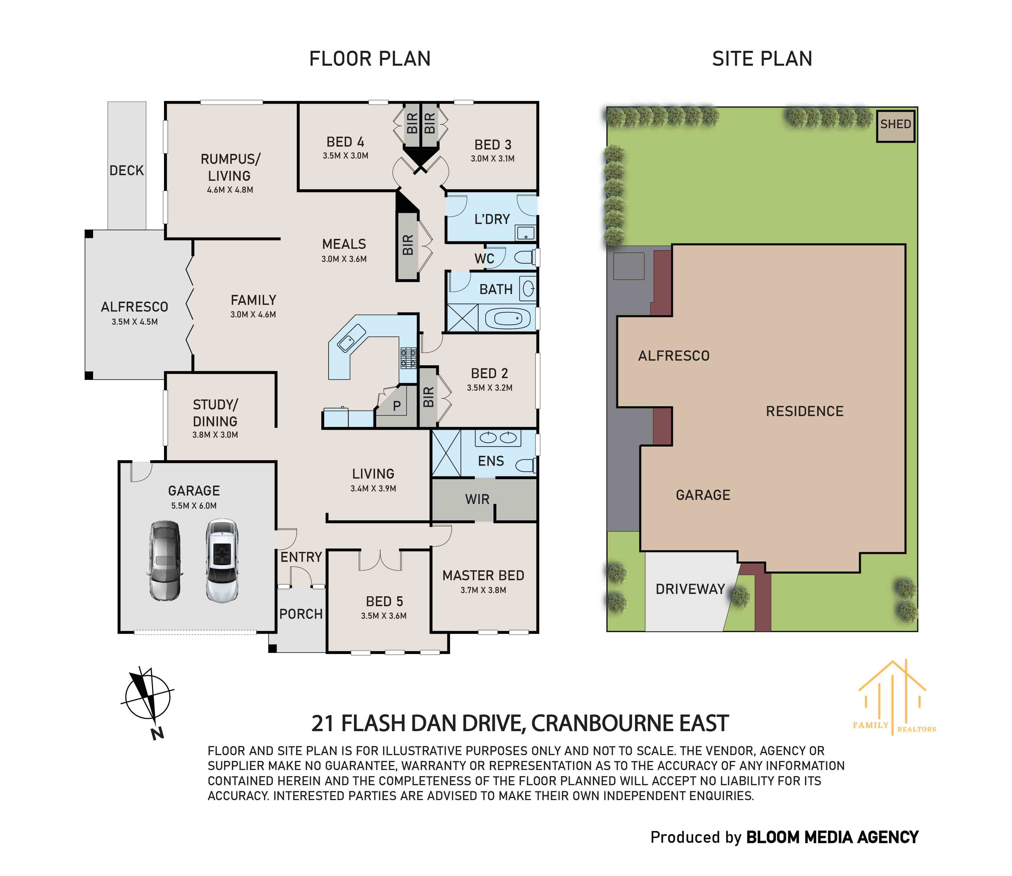 5-bedroom house at 21 Flash Dan Drive, Cranbourne East, VIC 3977, Casey, Victoria