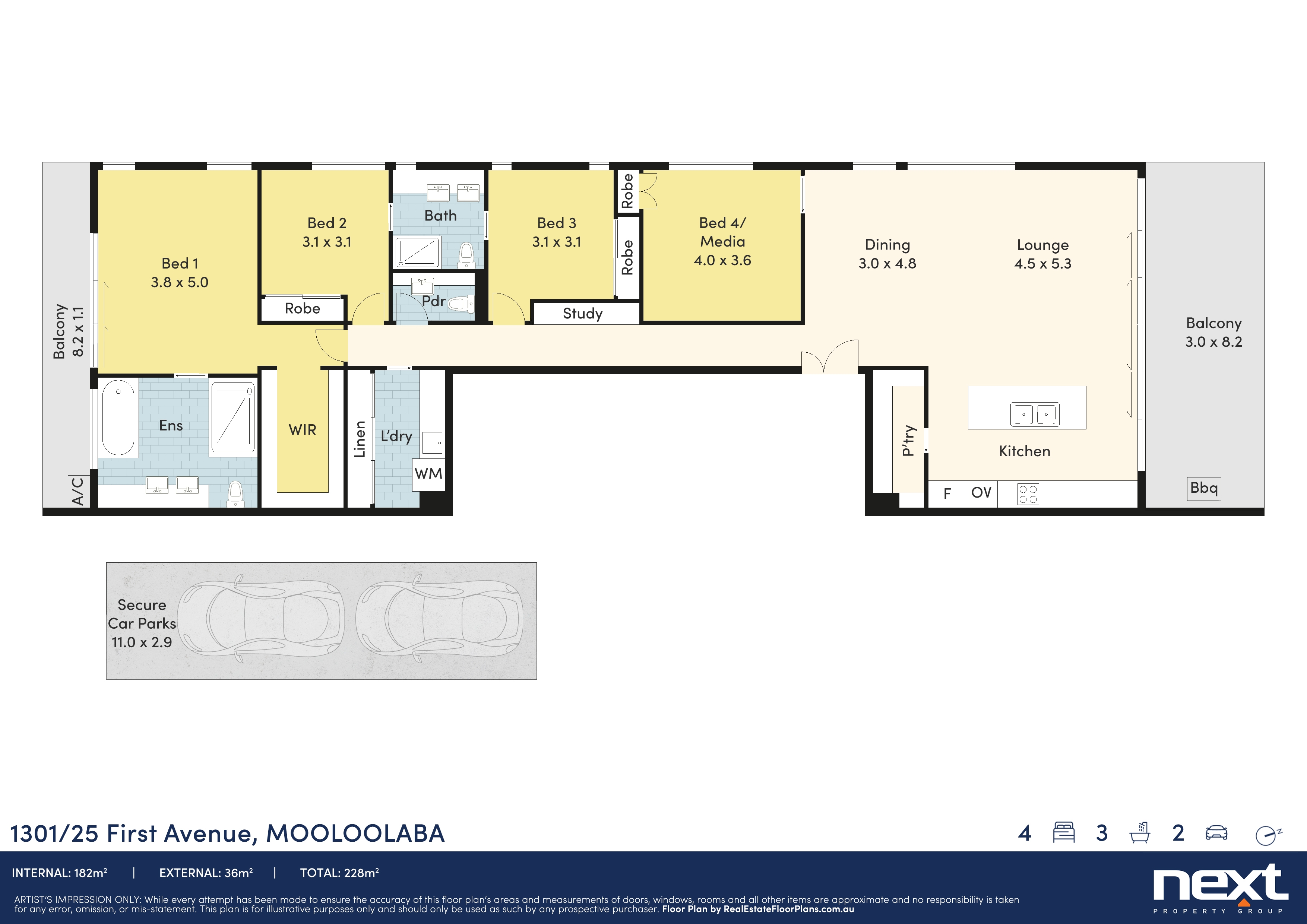 1301/25 First Avenue, Mooloolaba, QLD 4557 - Image 1