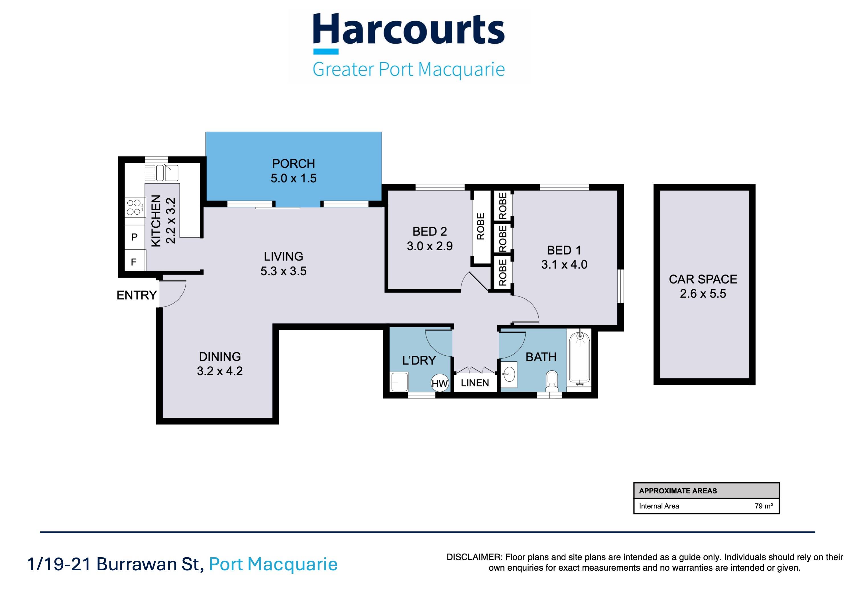 2-bedroom unit at 1/19-21 Burrawan Street, Port Macquarie, NSW 2444, Port Macquarie-Hastings, New South Wales