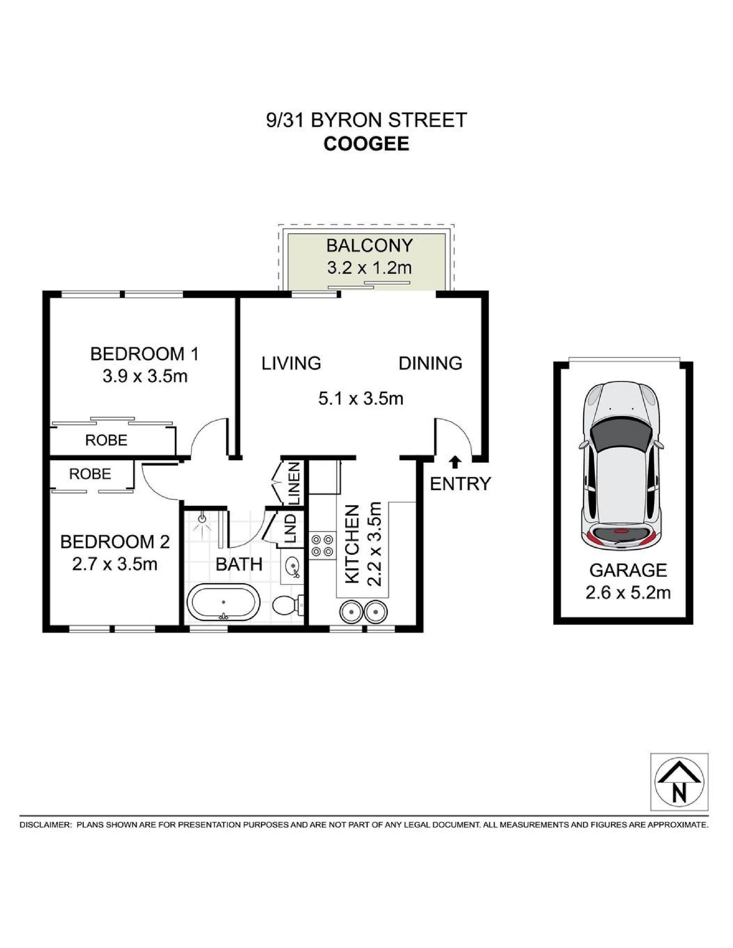 2-bedroom unit at 9/31 Byron Street, Coogee, NSW 2034, Randwick, New South Wales