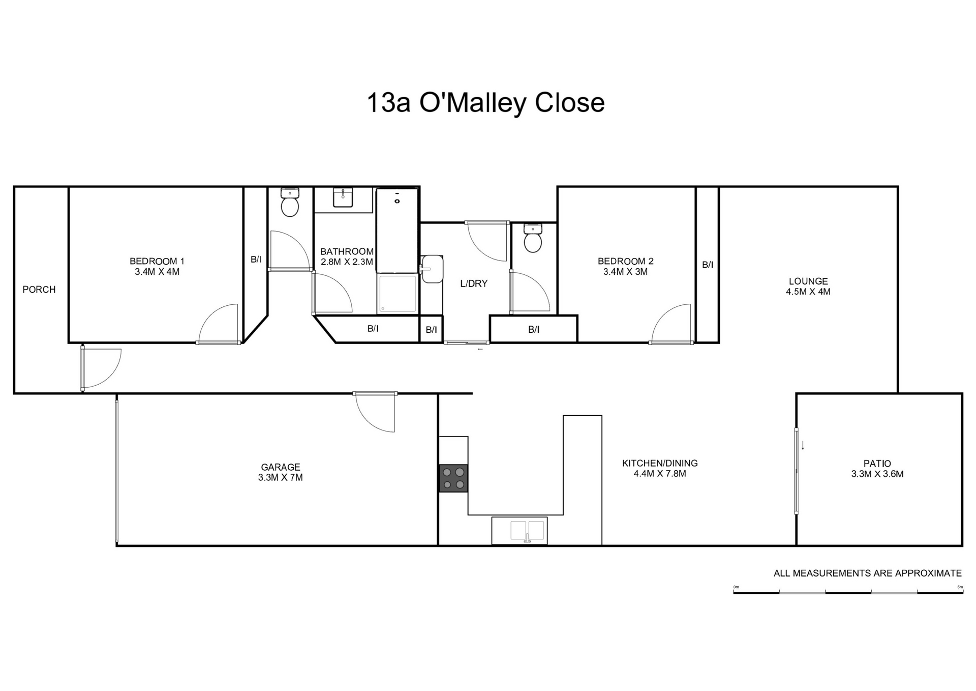2-bedroom unit at 13 O'MALLEY CLOSE, Grafton NSW 2460, Clarence Valley, New South Wales