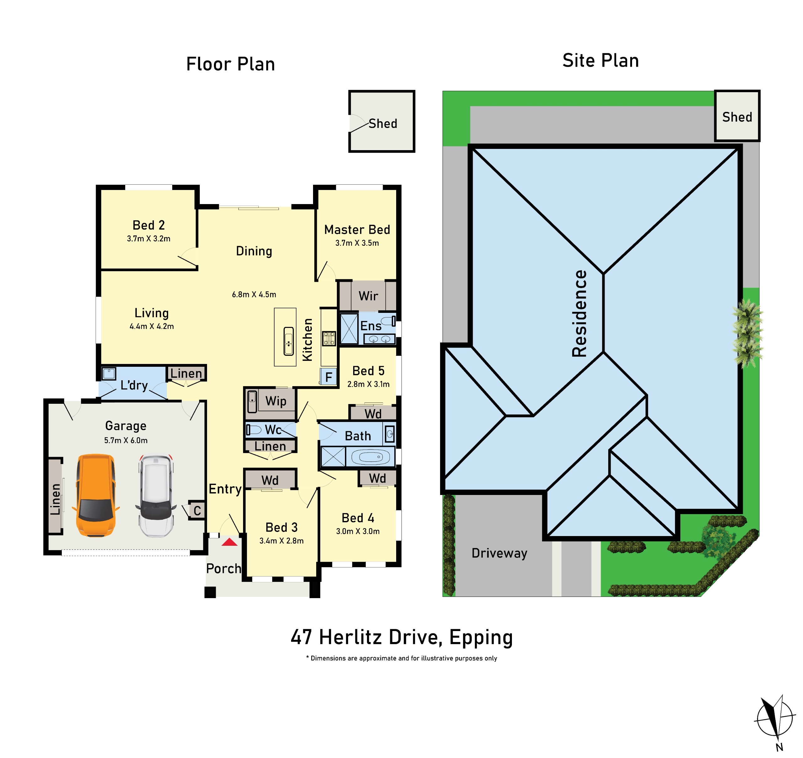 4-bedroom house at 47 HERLITZ DRIVE, Epping VIC 3076, Whittlesea, Victoria